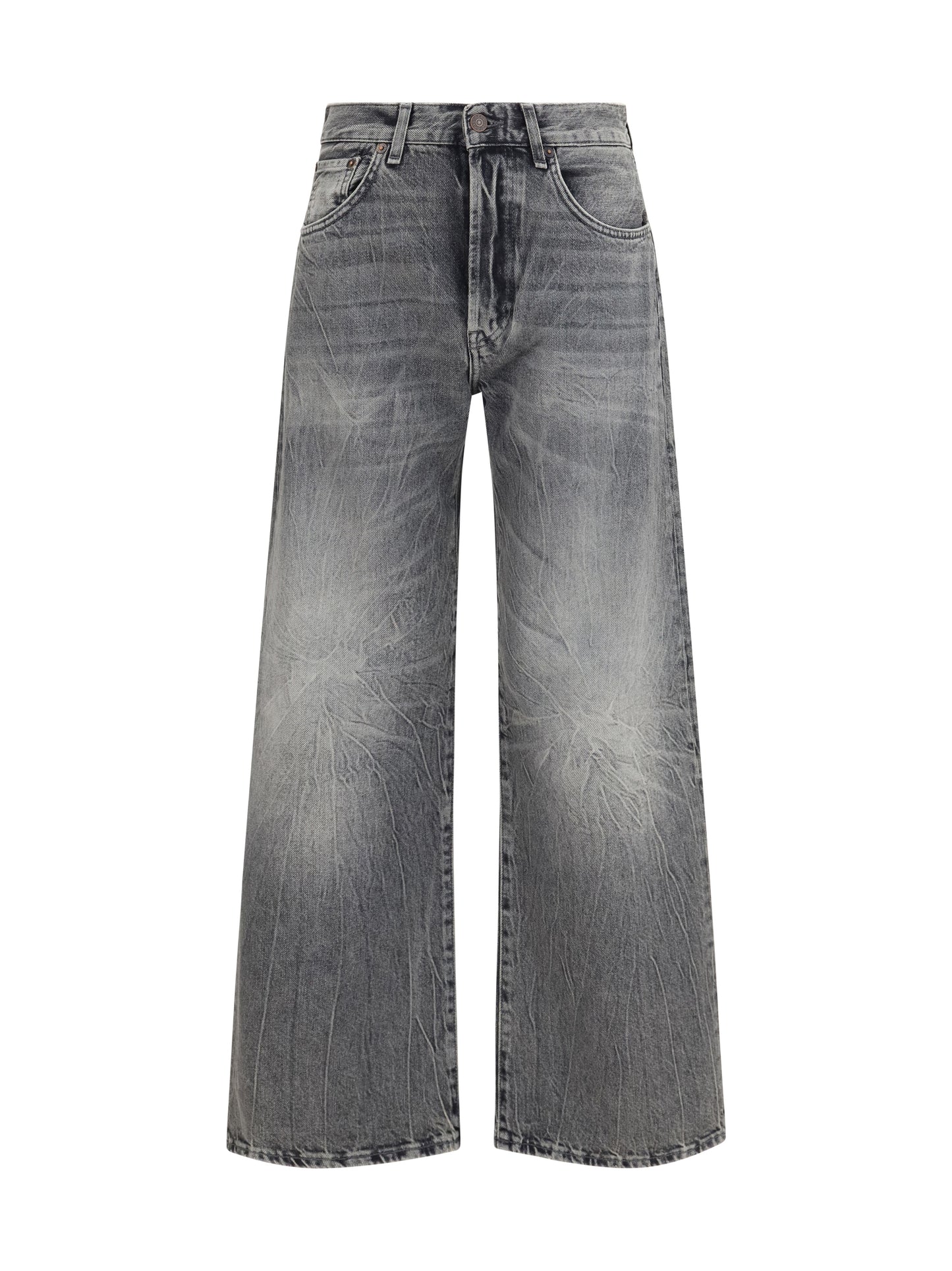 Acne Studios Women 2021F Wide-Leg Jeans ACNE STUDIOS