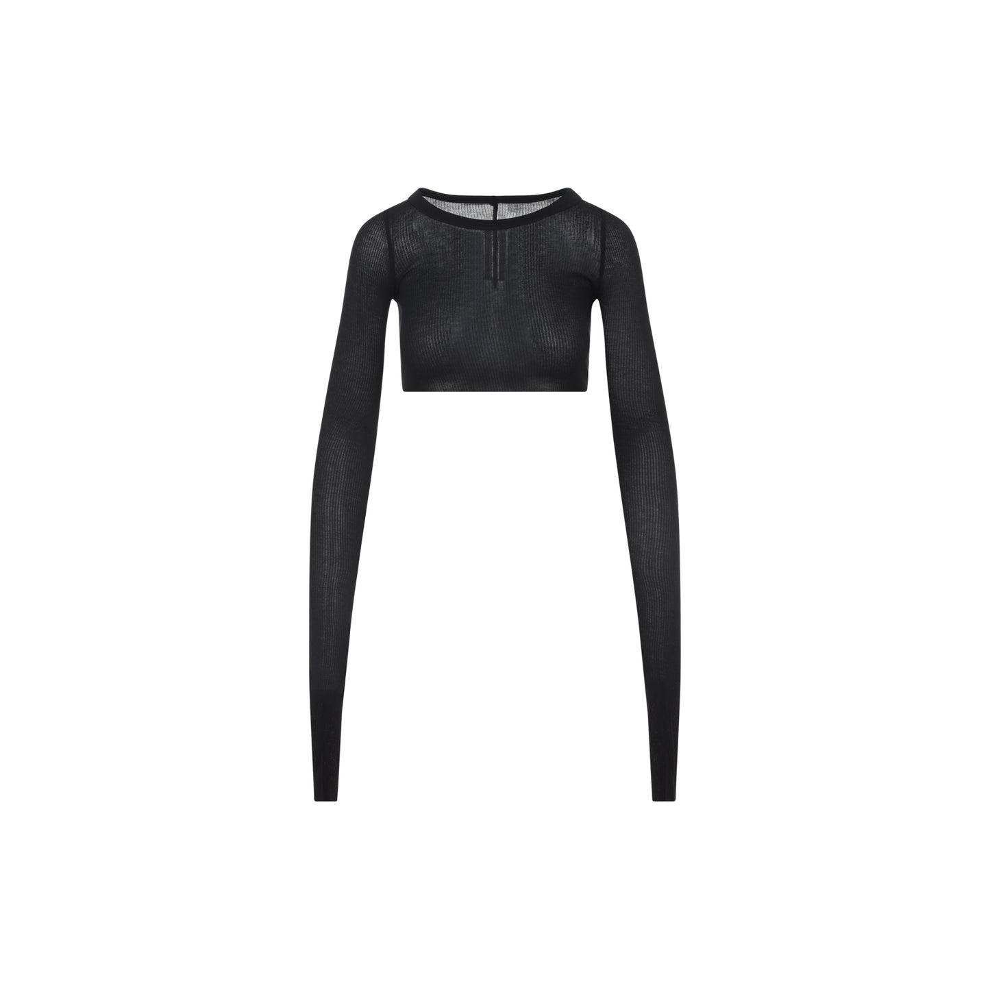 Rick Owens Ls Crop Top Women RICK OWENS