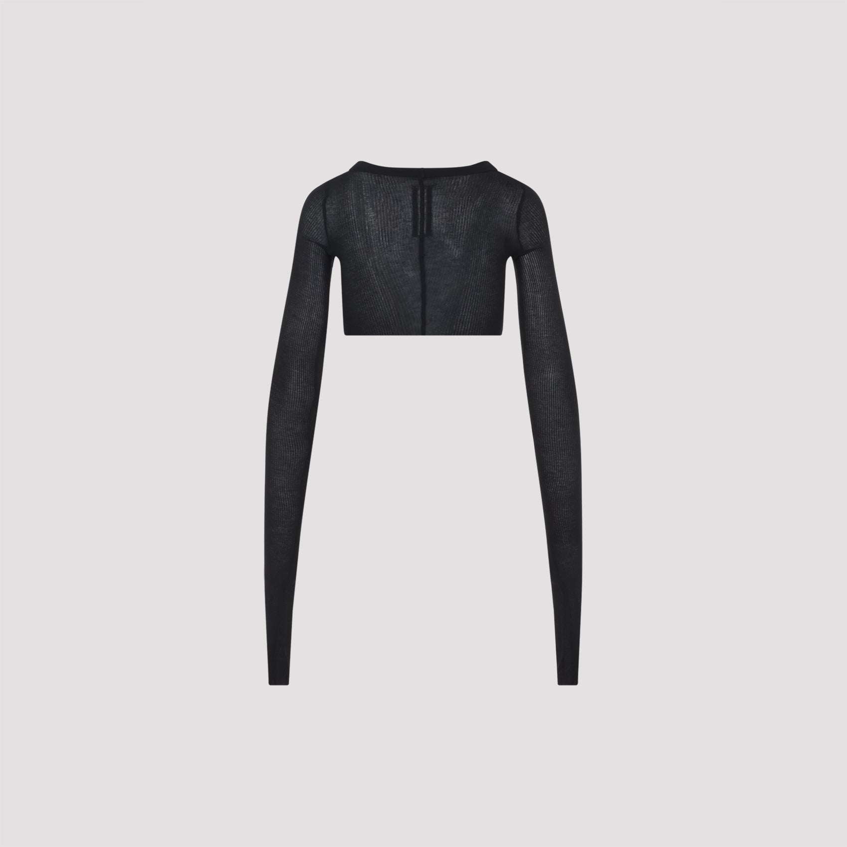Rick Owens Ls Crop Top Women RICK OWENS