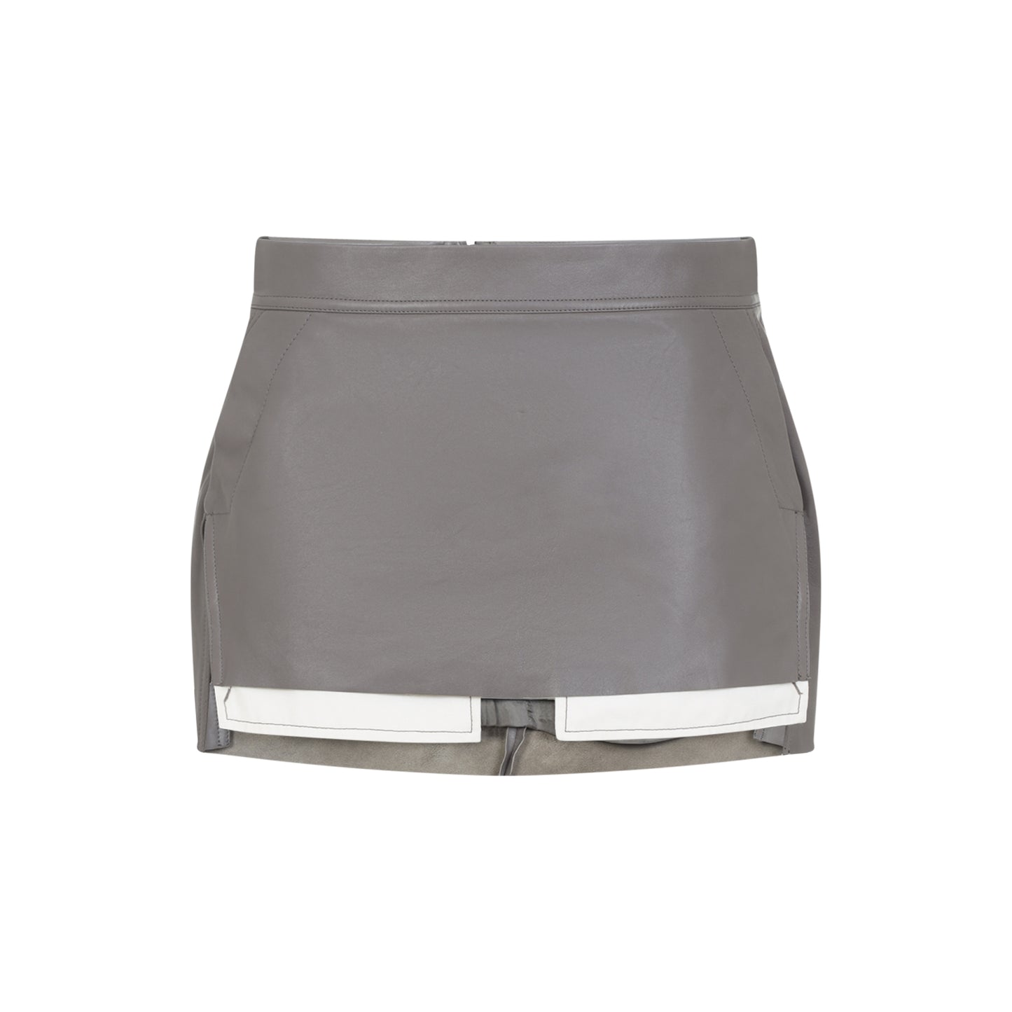 Rick Owens Fog Cutoff Mini Skirt Women RICK OWENS