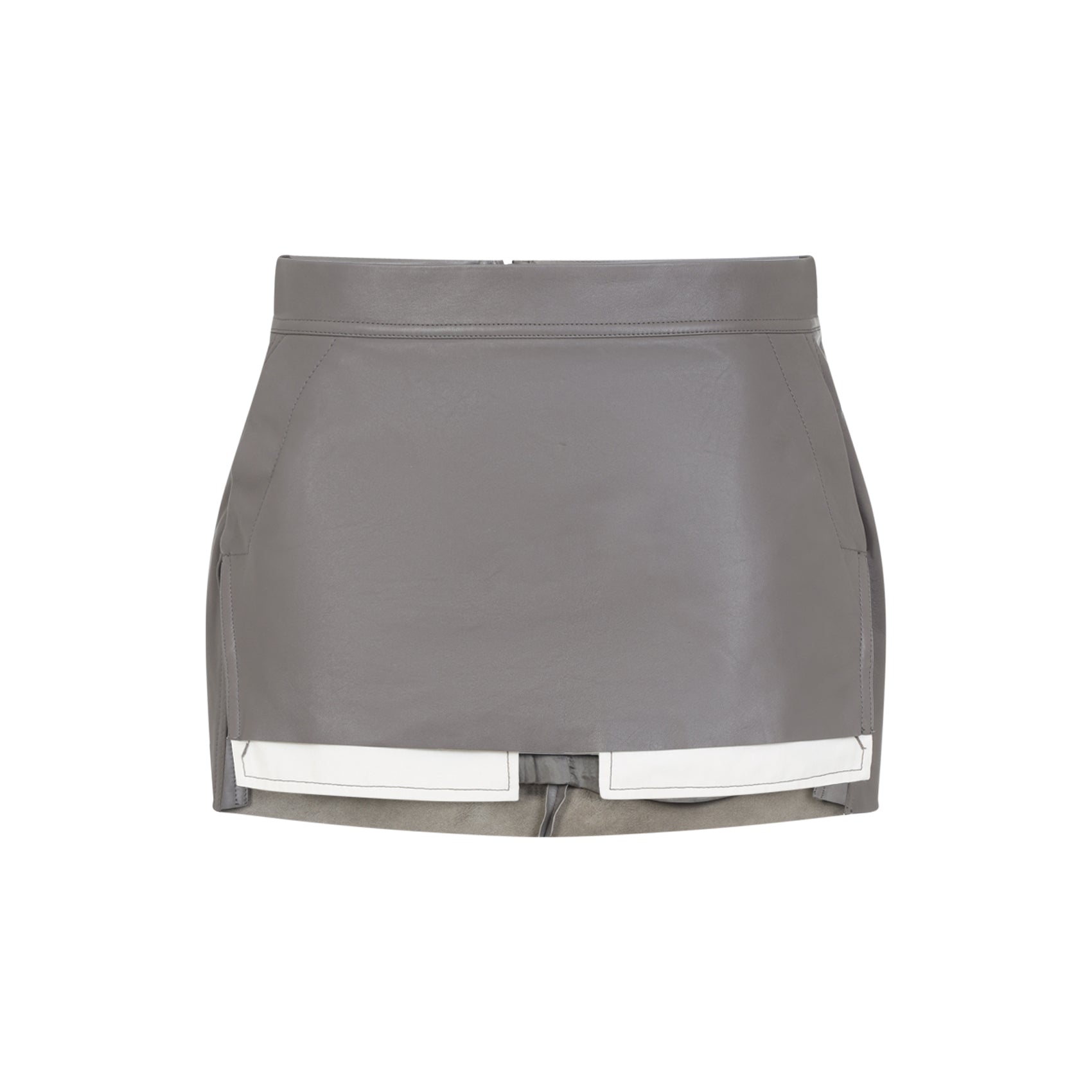 Rick Owens Fog Cutoff Mini Skirt Women RICK OWENS