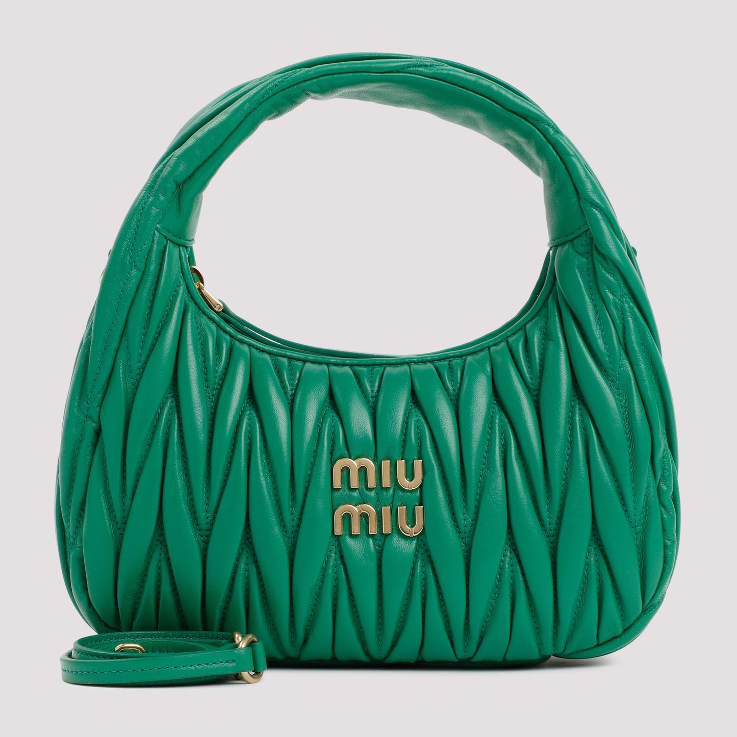 Miu Miu Small Wander Matelasse Hobo Bag Women MIU MIU