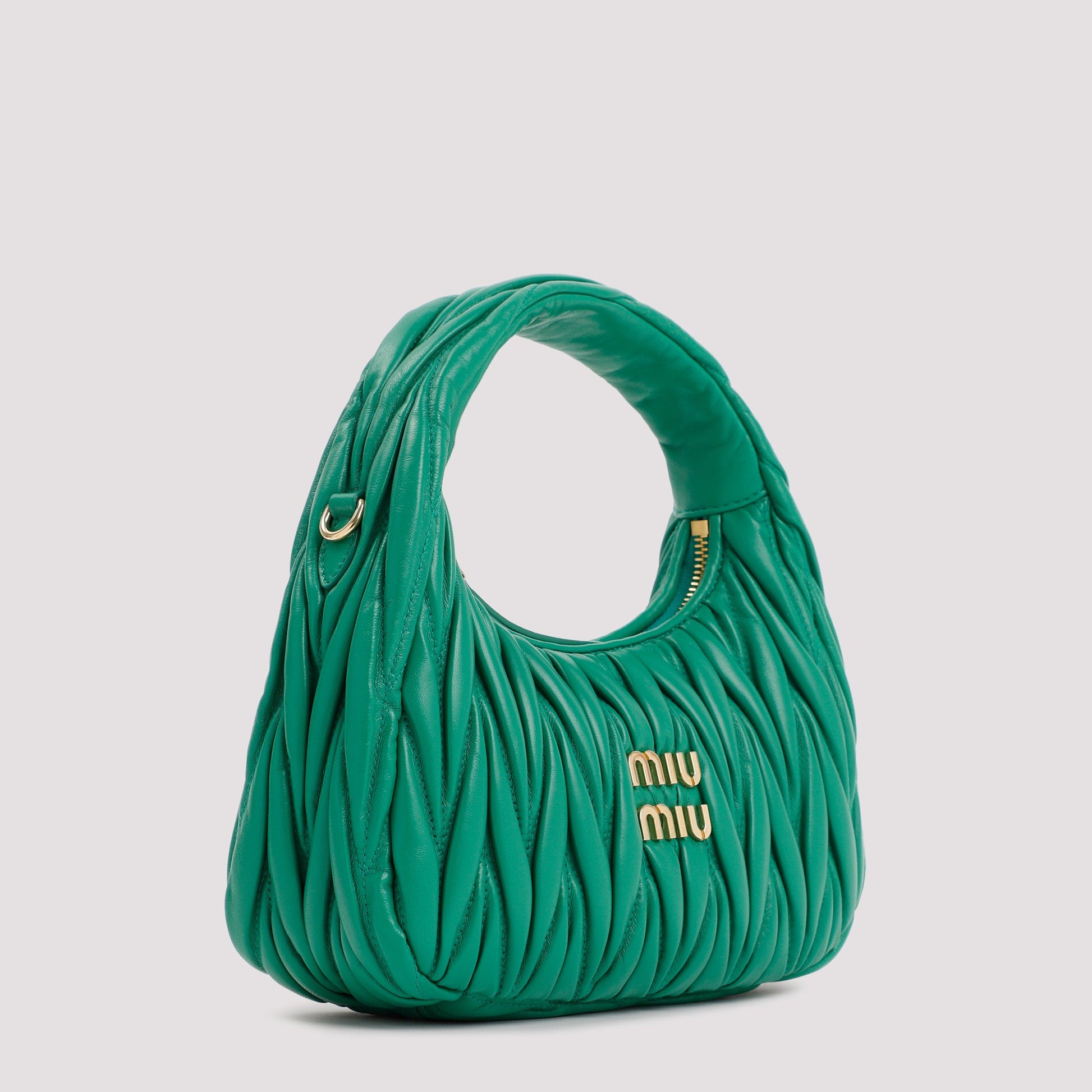 Miu Miu Small Wander Matelasse Hobo Bag Women MIU MIU