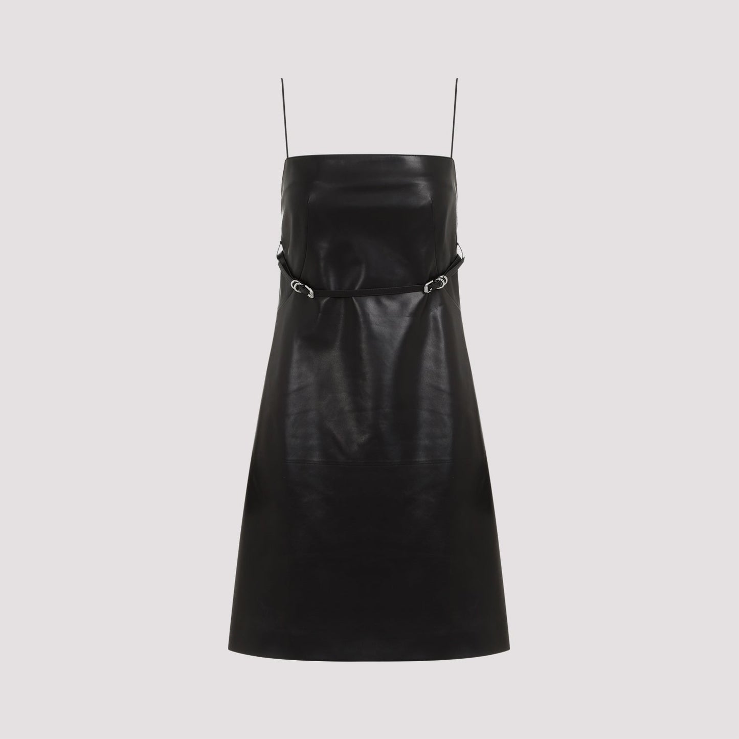 Givenchy Voyou Leather Mini Dress Women GIVENCHY