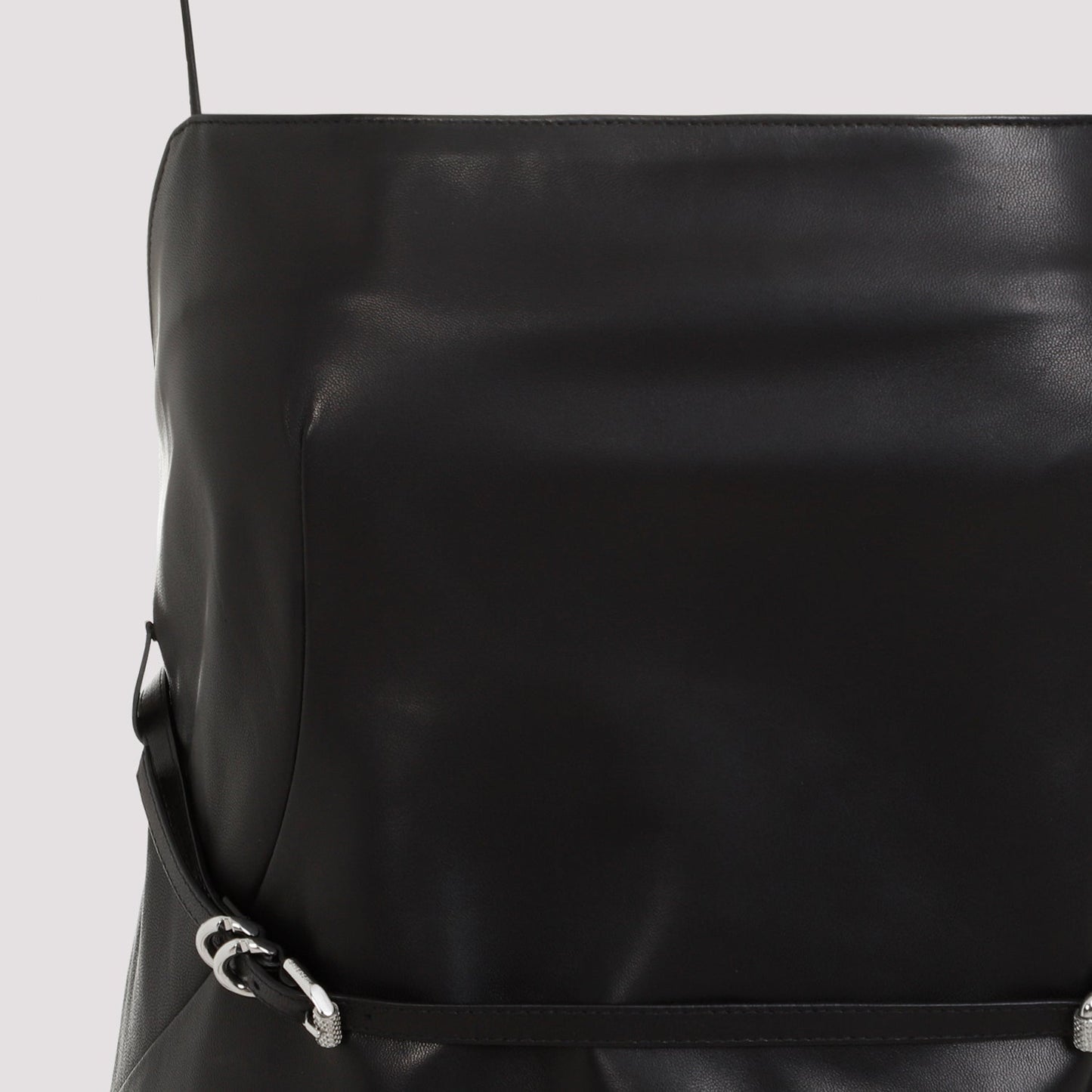 Givenchy Voyou Leather Mini Dress Women GIVENCHY