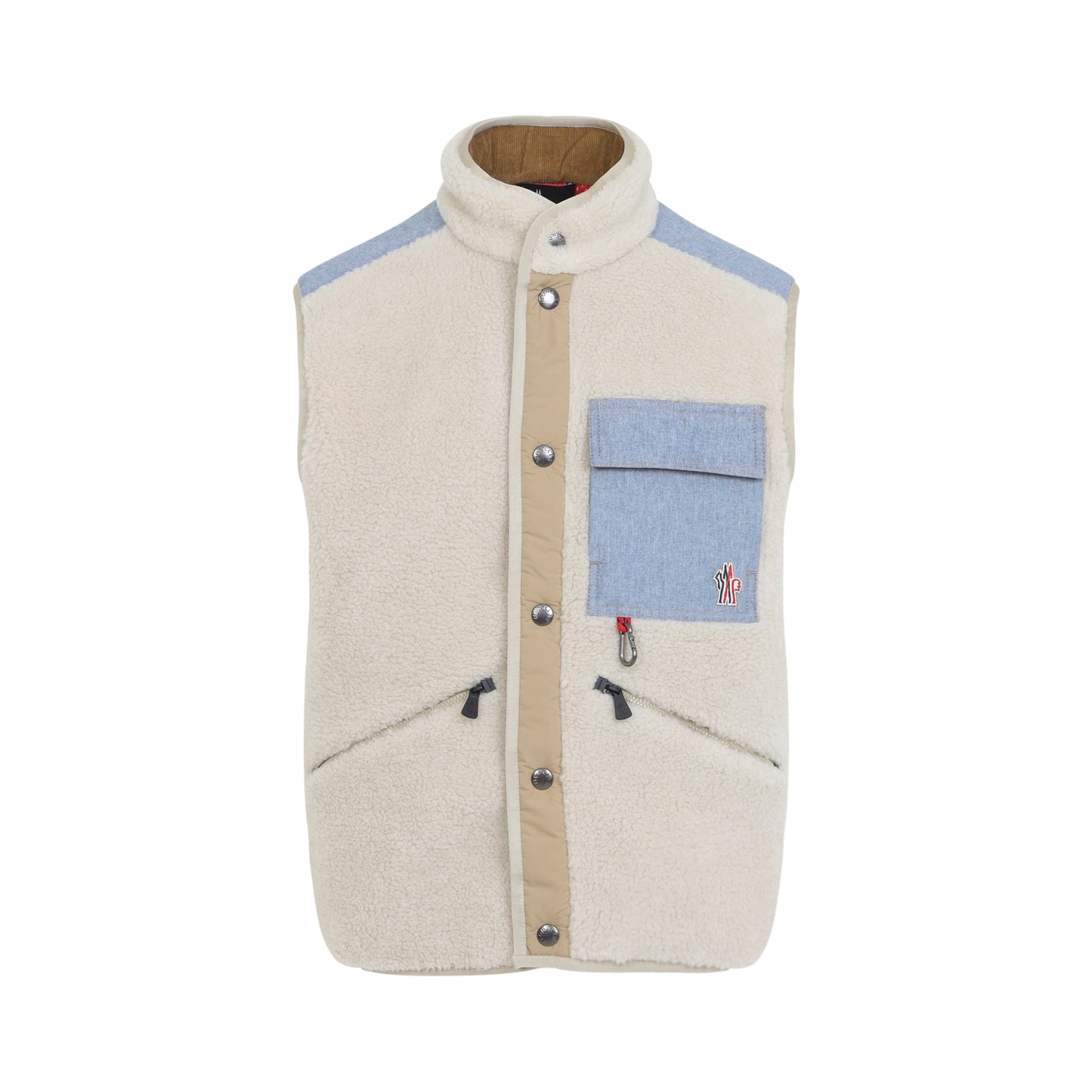 Moncler Grenoble Acrylic Gilet Men MONCLER GRENOBLE