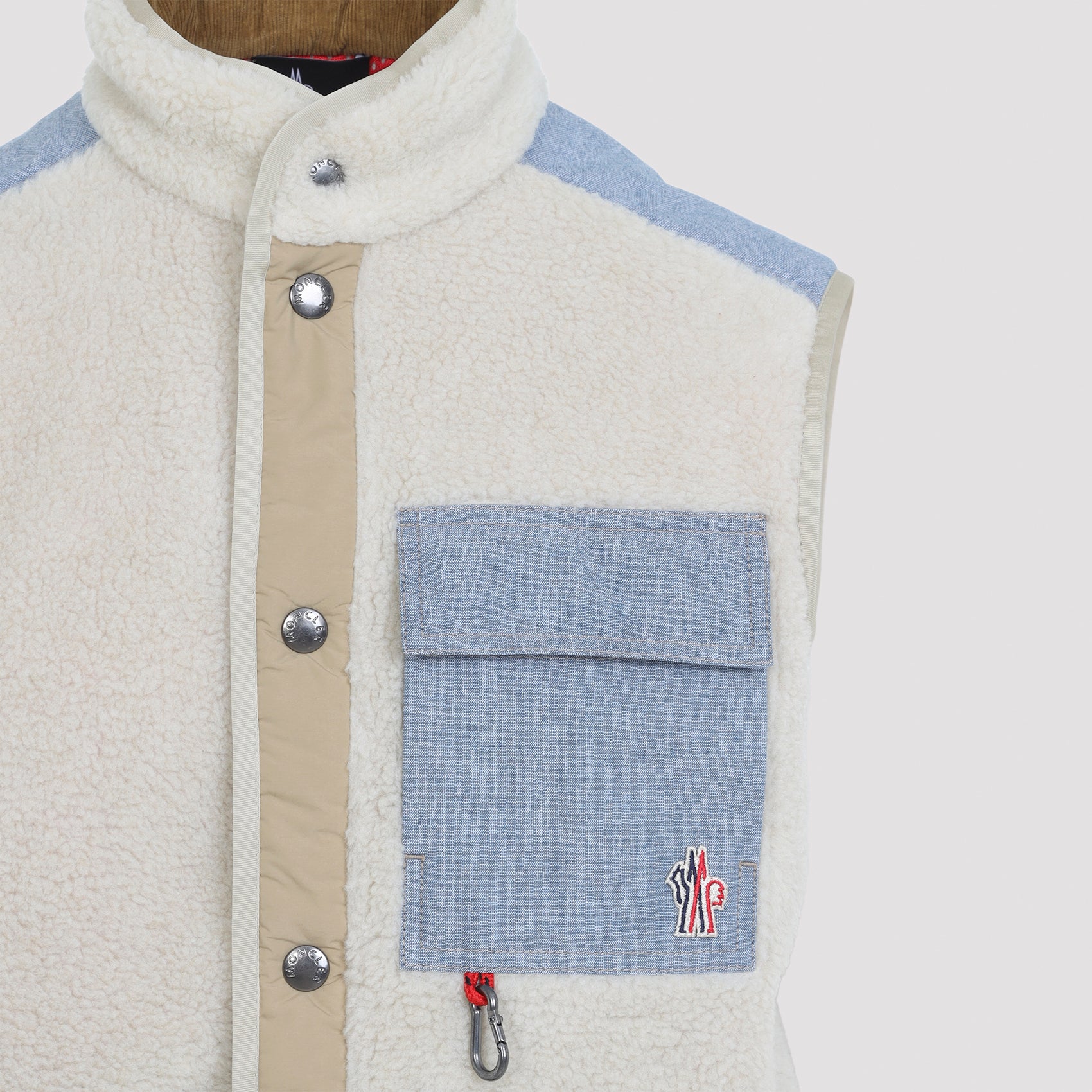 Moncler Grenoble Acrylic Gilet Men MONCLER GRENOBLE