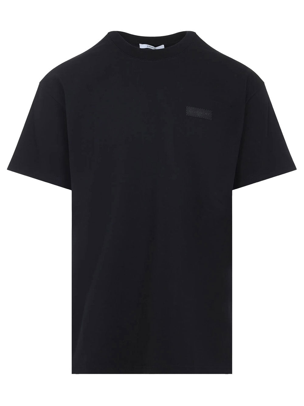 Givenchy Men Givenchy Paris Gros Grain Cotton T-Shirt GIVENCHY