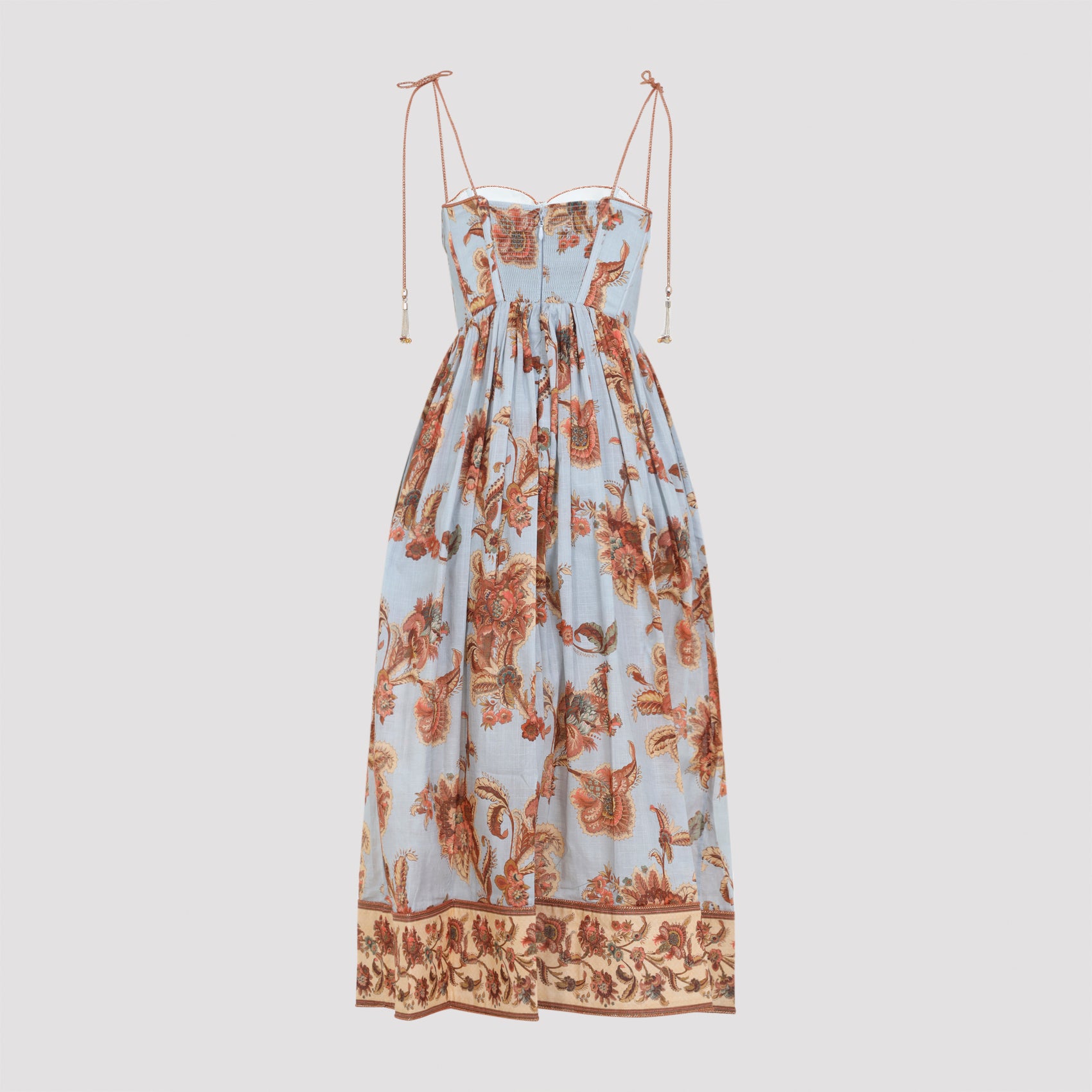 Zimmermann Aster Corset Midi Dress Women ZIMMERMANN