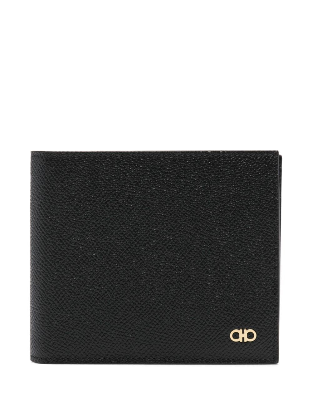 Ferragamo Men Gancini-Plaque Grained Leather Wallet FERRAGAMO