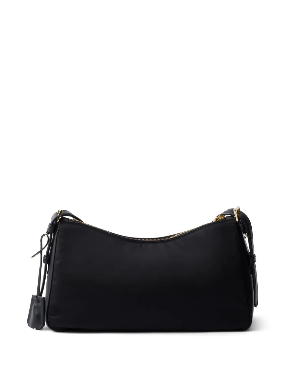 Prada Women Prada Aimée Large Re-Nylon And Leather Shoulder Bag With Padlock PRADA
