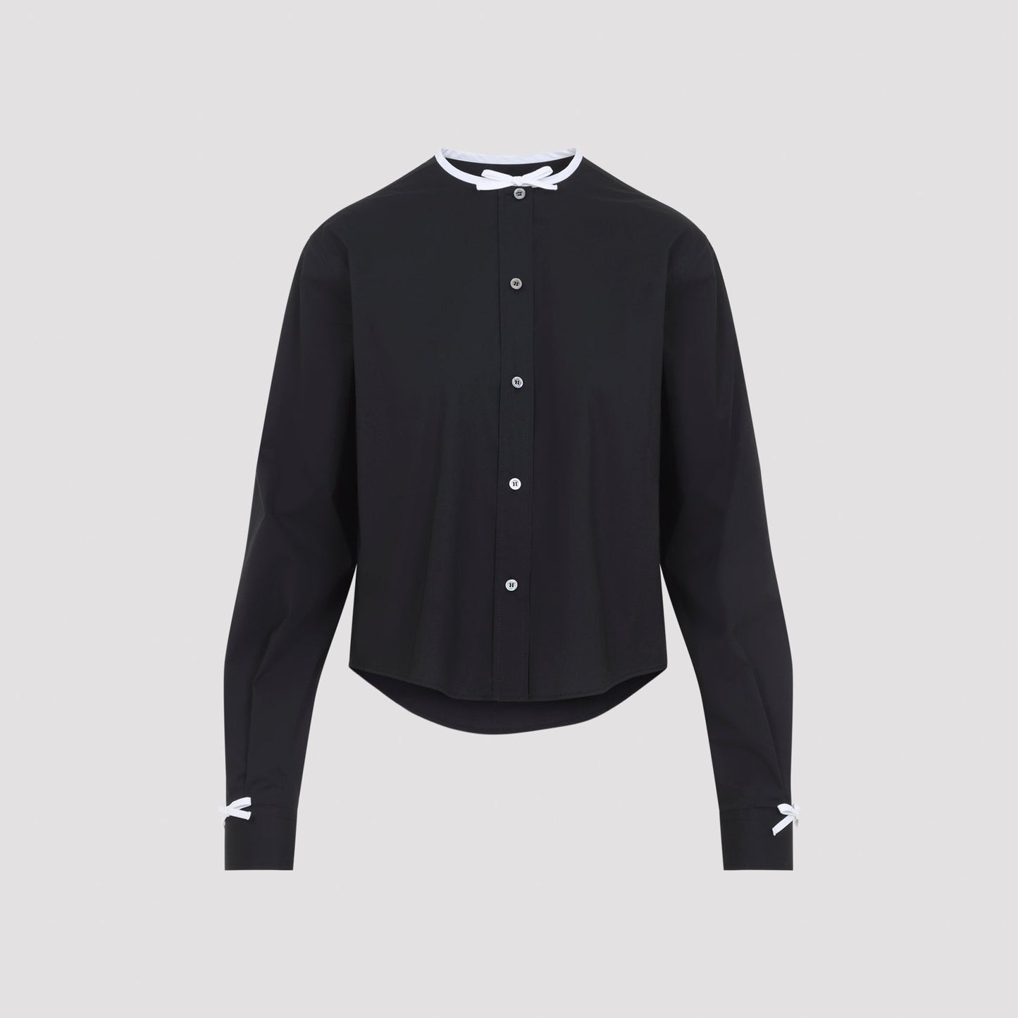 Moschino Black Bow Jacket Women MOSCHINO