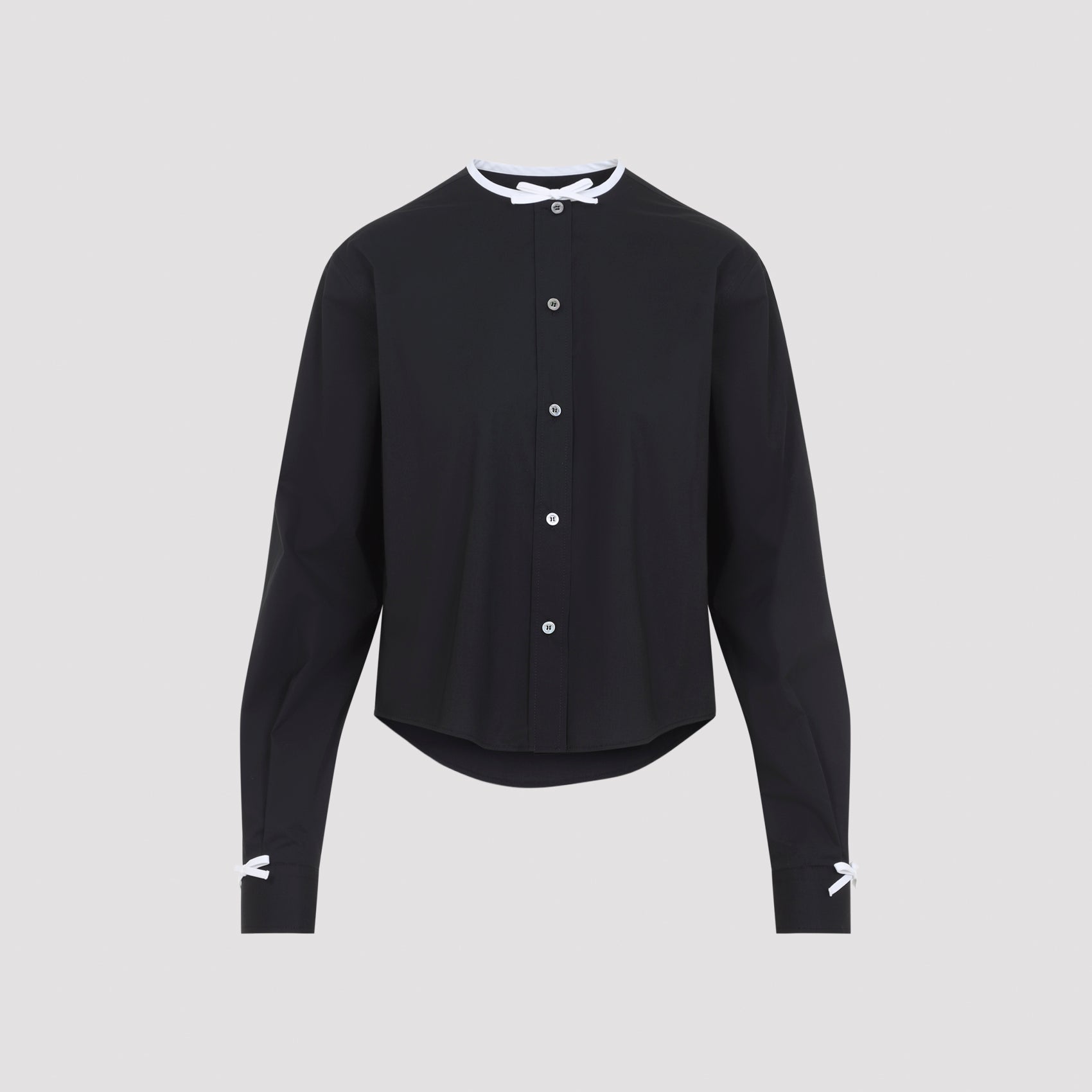 Moschino Black Bow Jacket Women MOSCHINO