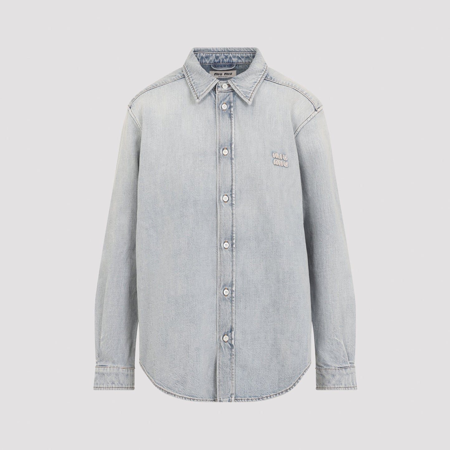 Miu Miu Denim Shirt Women MIU MIU
