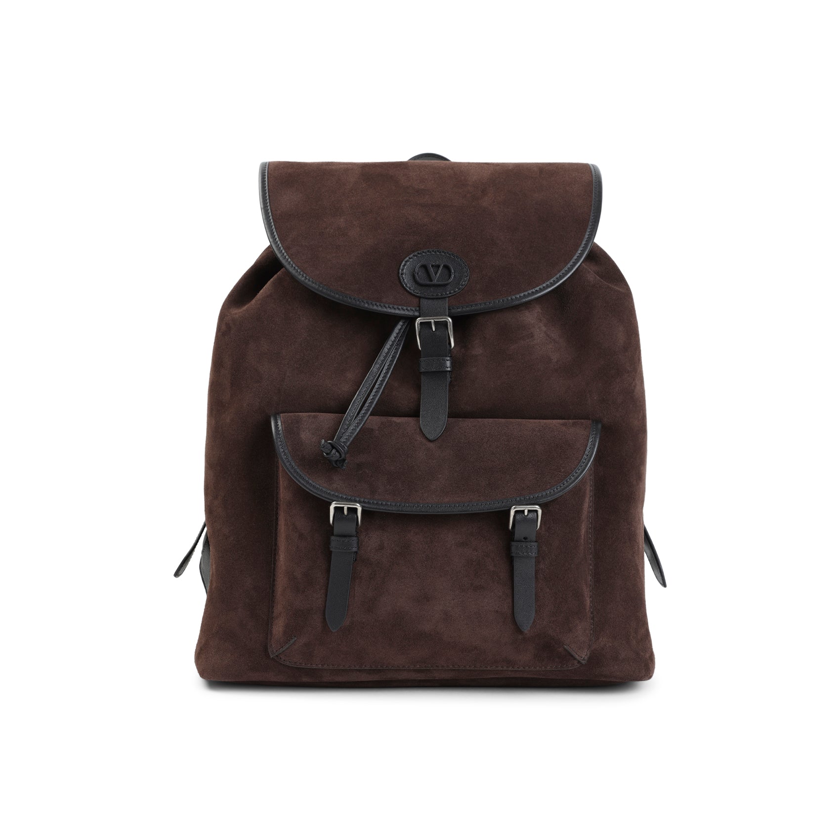 Valentino Garavani Suede Backpack Men VALENTINO GARAVANI
