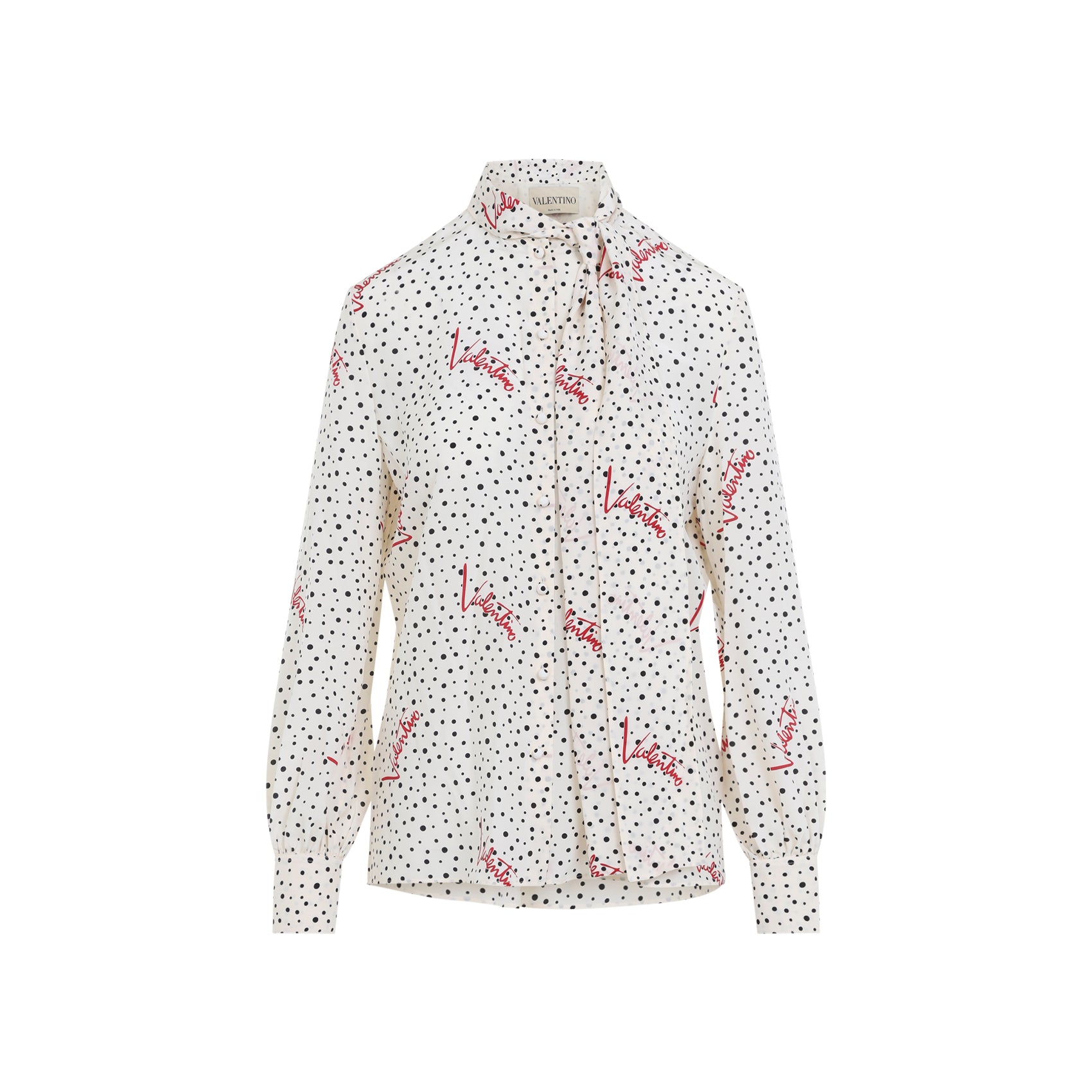 Valentino Bollicine Crepe Shirt Women VALENTINO