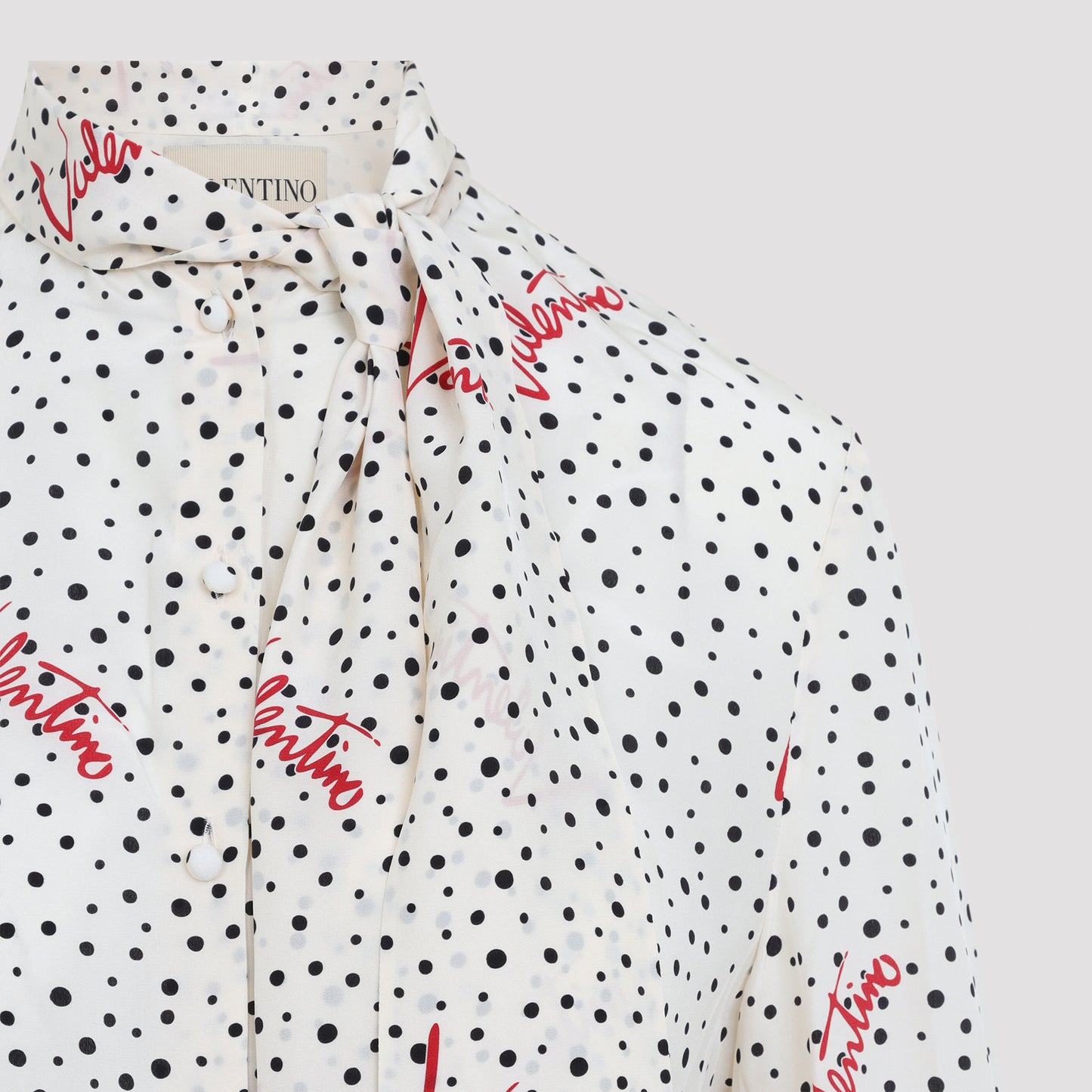 Valentino Bollicine Crepe Shirt Women VALENTINO