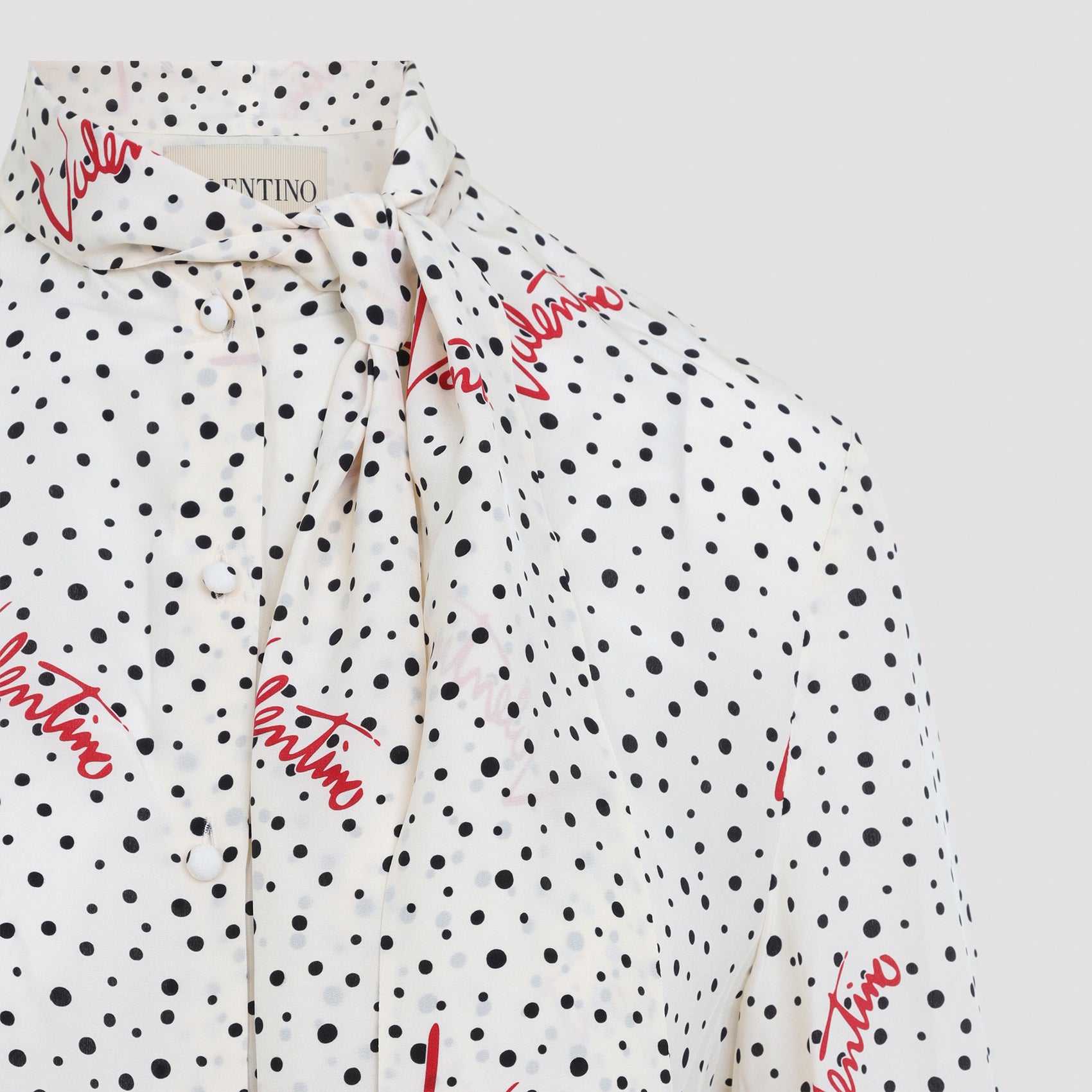 Valentino Bollicine Crepe Shirt Women VALENTINO