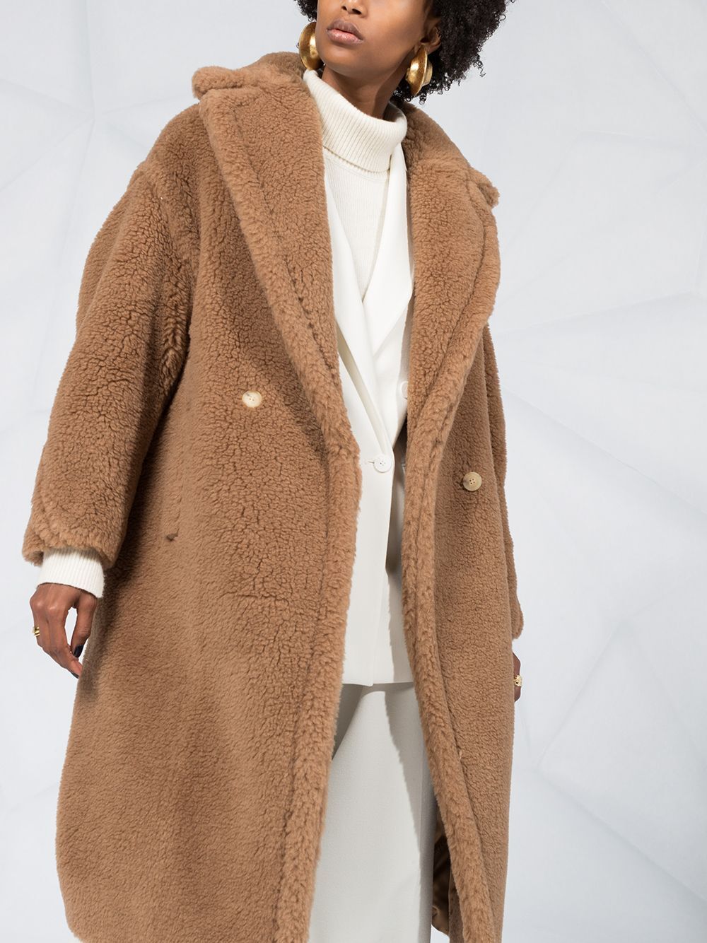 Max Mara Women 10161309600 - Teddy Bear Icon Coat MAX MARA