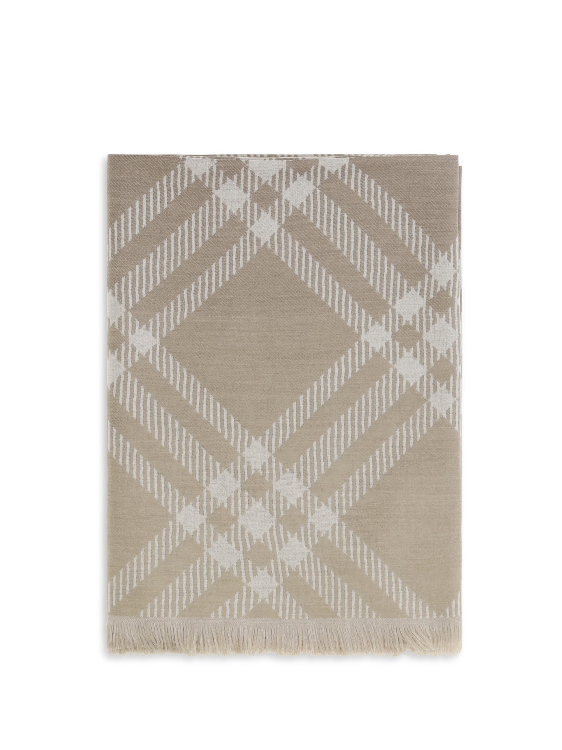 Burberry Women Wool And Silk Scarf BURBERRY