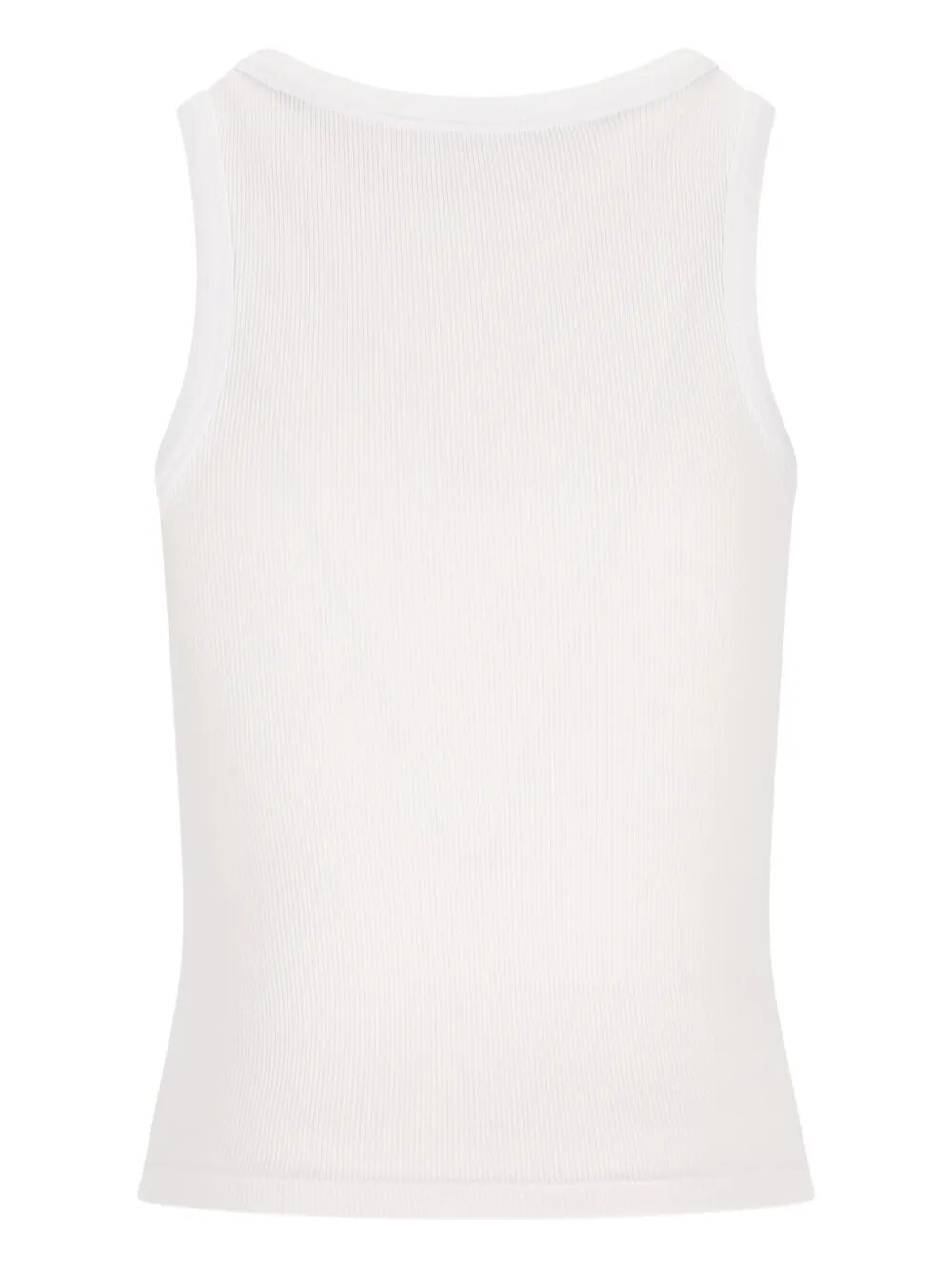 Givenchy Women Slim-Fit Cotton Tank Top With Givenchy Paris Print GIVENCHY
