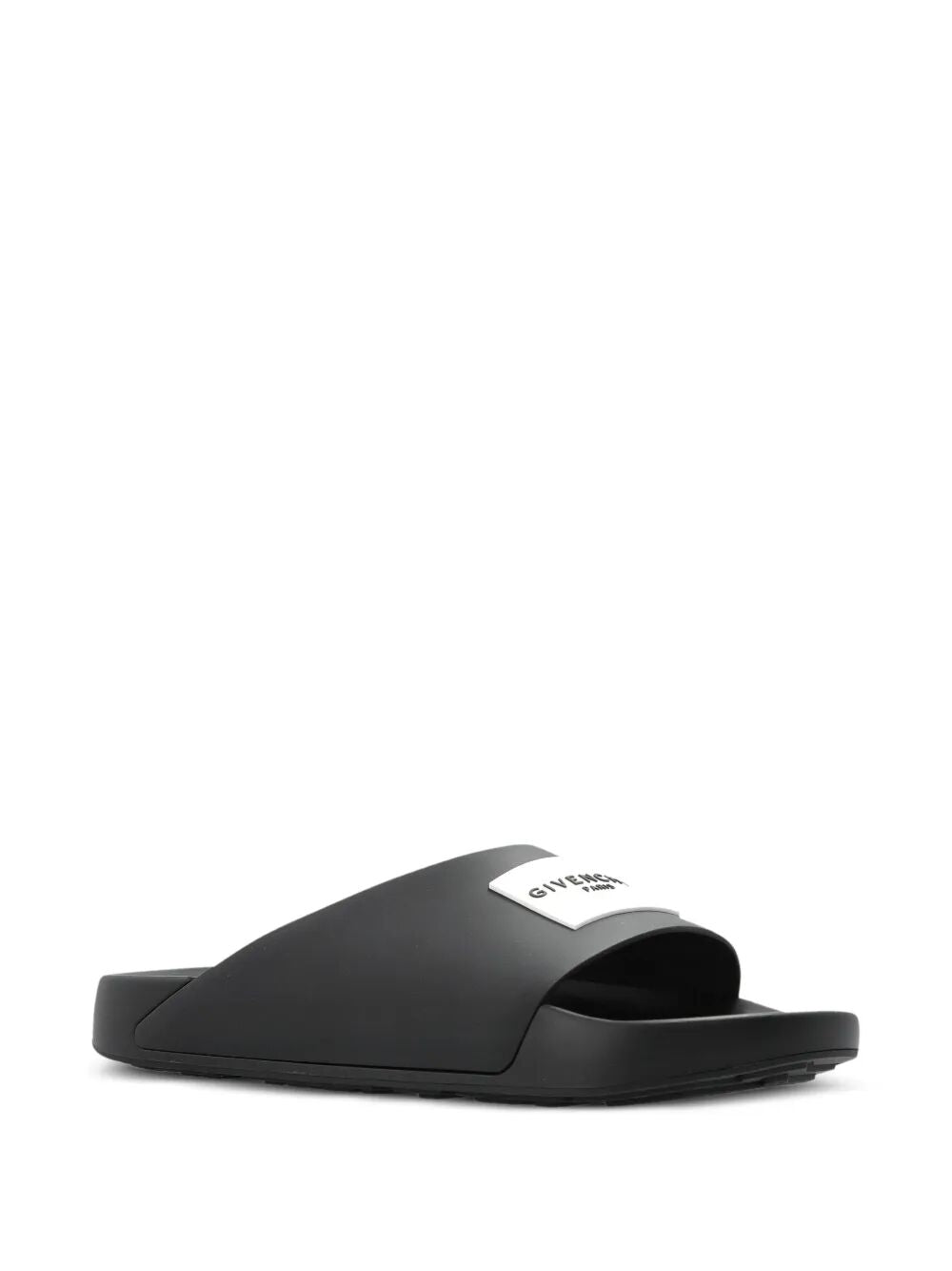 Givenchy Women Label Rubber Flat Mules GIVENCHY