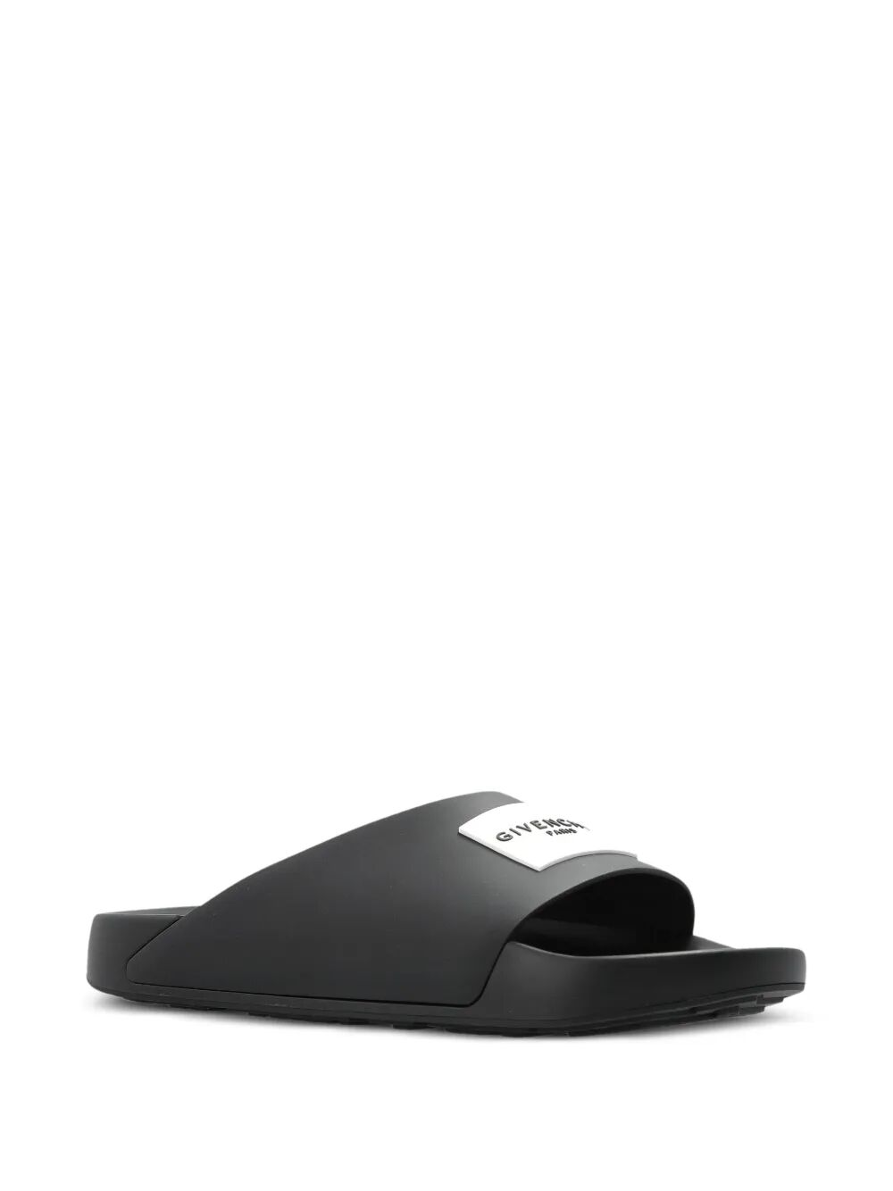Givenchy Women Label Rubber Flat Mules GIVENCHY