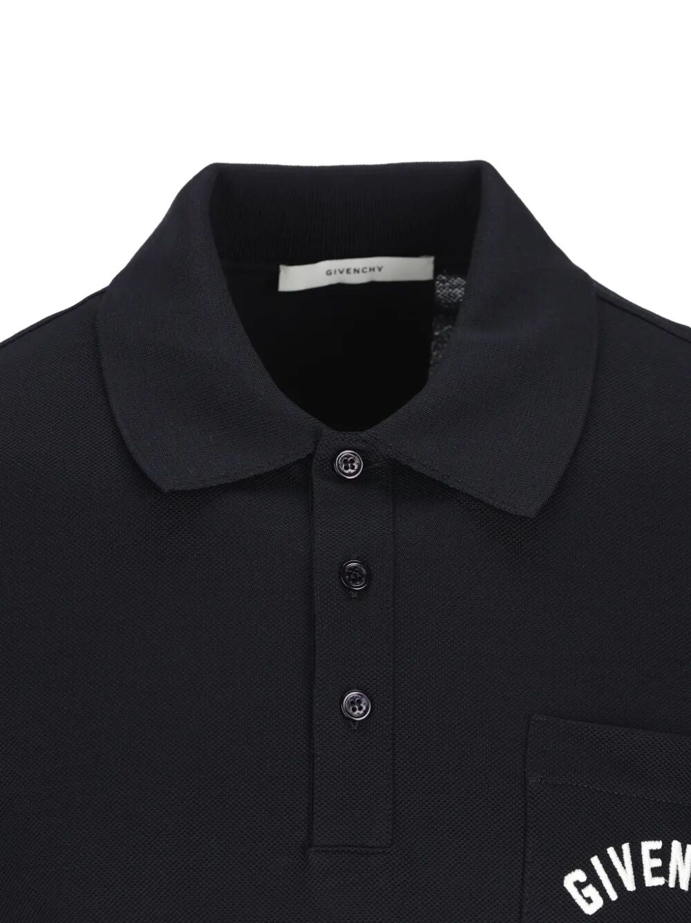 Givenchy Men Front Pocket Cotton Polo GIVENCHY