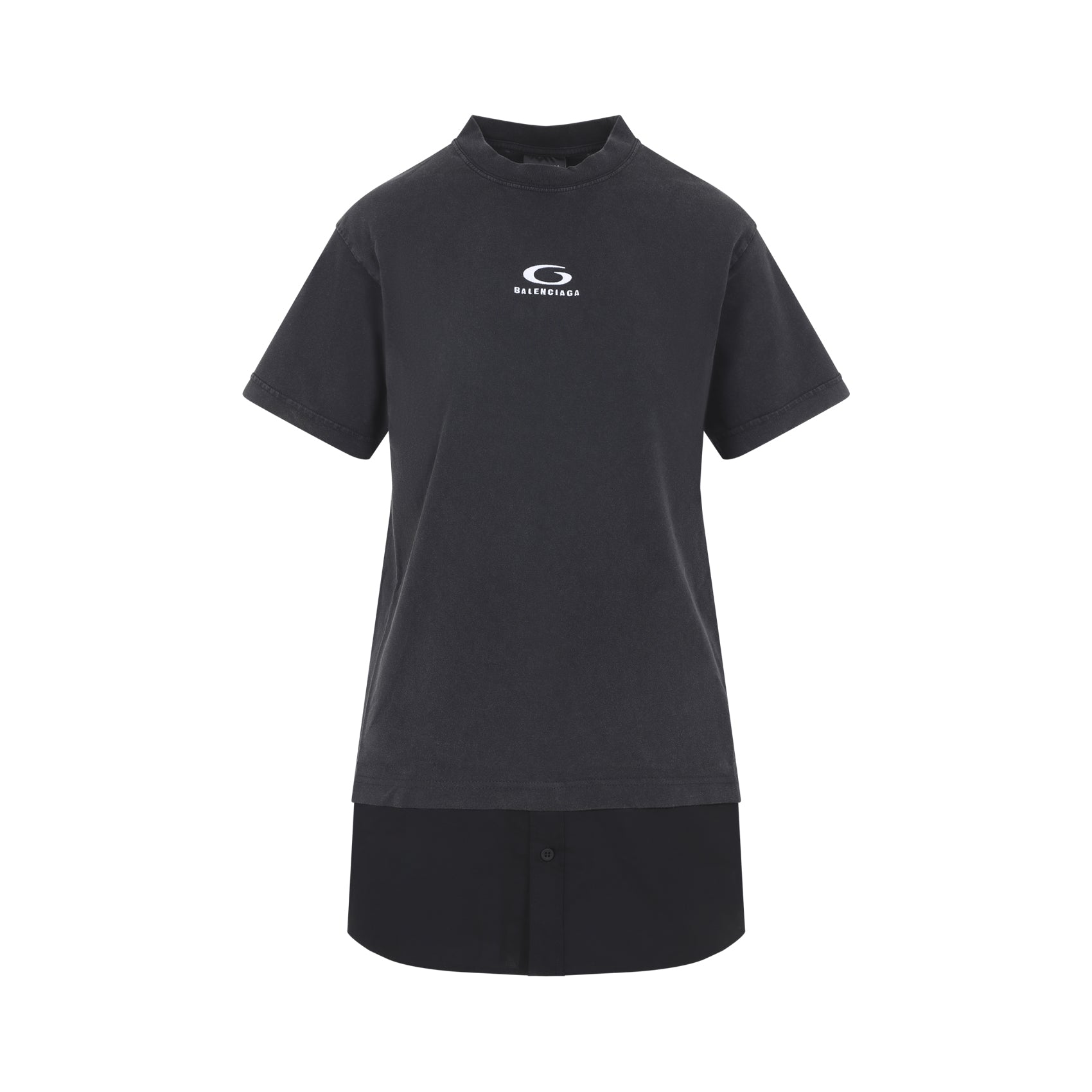 Hybrid Shirt Dress Women BALENCIAGA