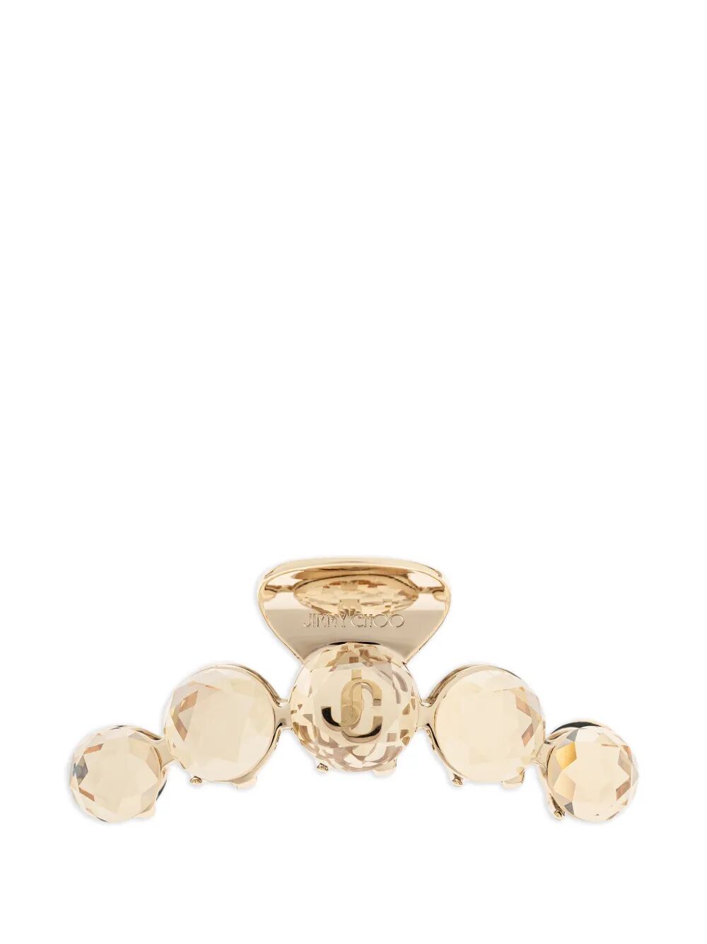 Jimmy Choo Women Gold-Finish Crystal Claw Hair Clip JIMMY CHOO