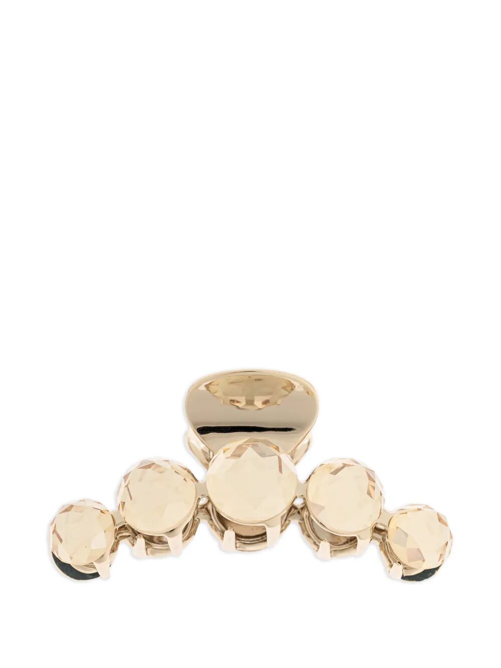 Jimmy Choo Women Gold-Finish Crystal Claw Hair Clip JIMMY CHOO