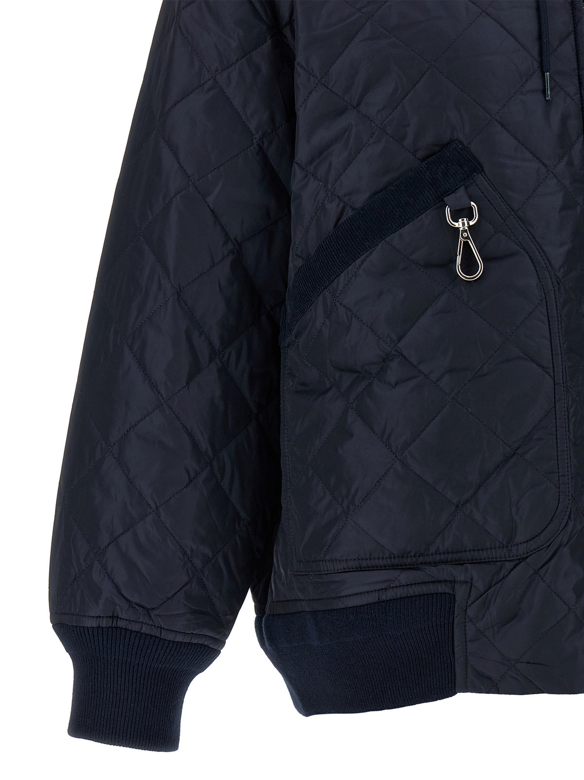 Prada Women Quilted Hooded Jacket PRADA