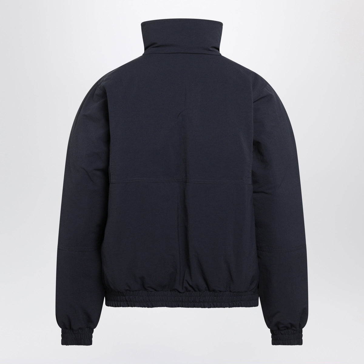 Prada Blue And Brown Reversible Down Jacket Women PRADA