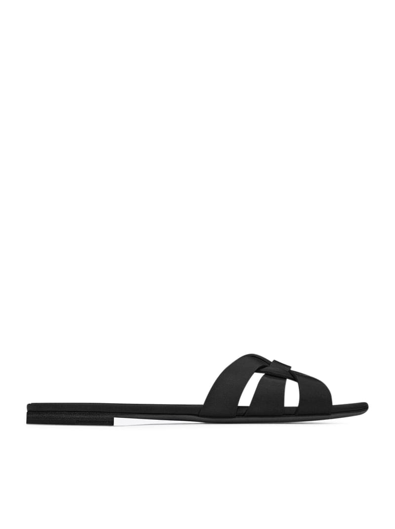 Saint Laurent Women Saint Laurent Women Tribute Leather Sandals SAINT LAURENT