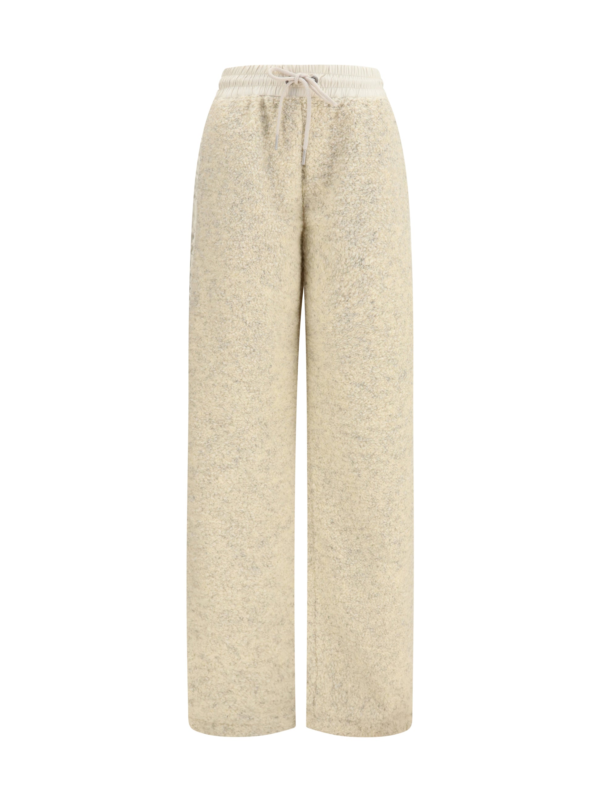 Moncler Women Teddy-Effect Fleece Sweatpants MONCLER