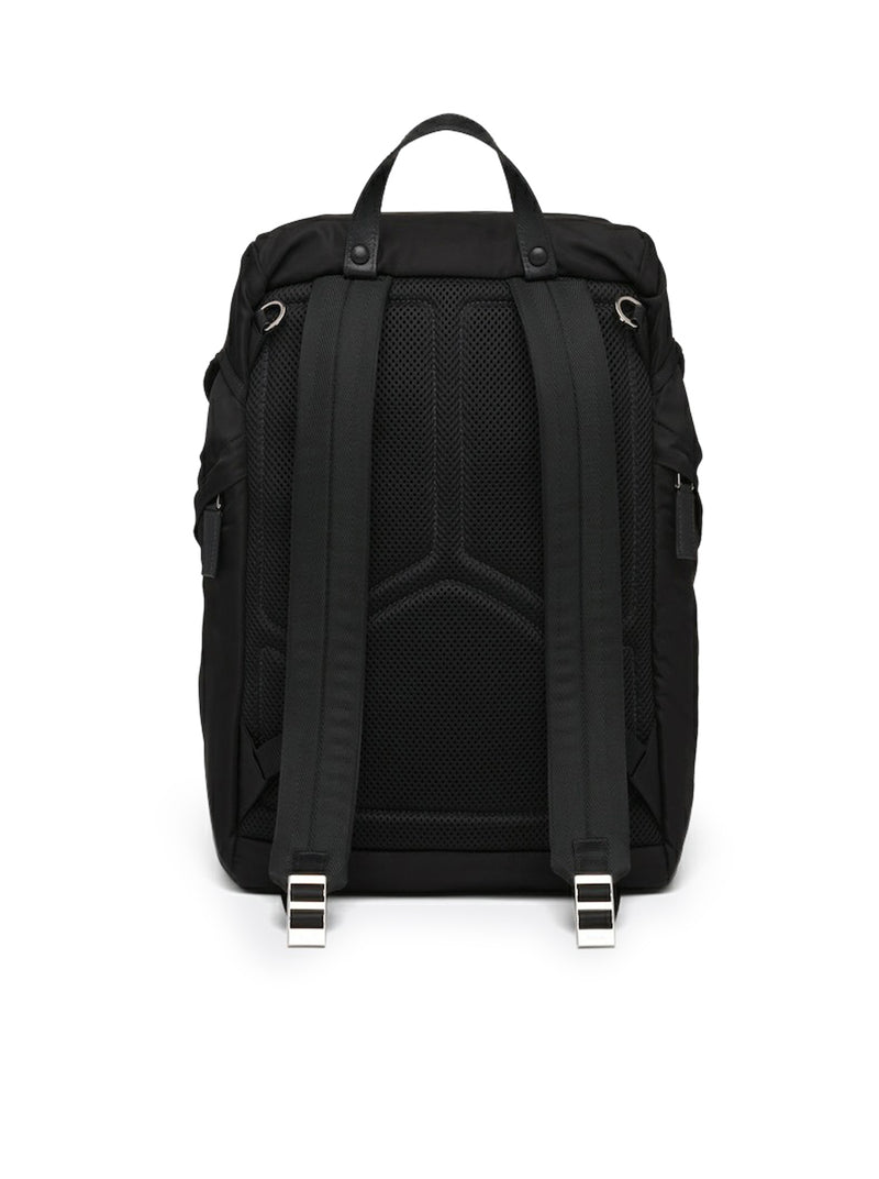 Prada Men Backpack In Re-Nylon And Saffiano Leather PRADA