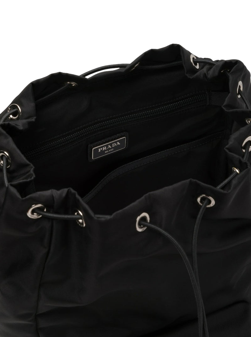 Prada Men Backpack In Re-Nylon And Saffiano Leather PRADA
