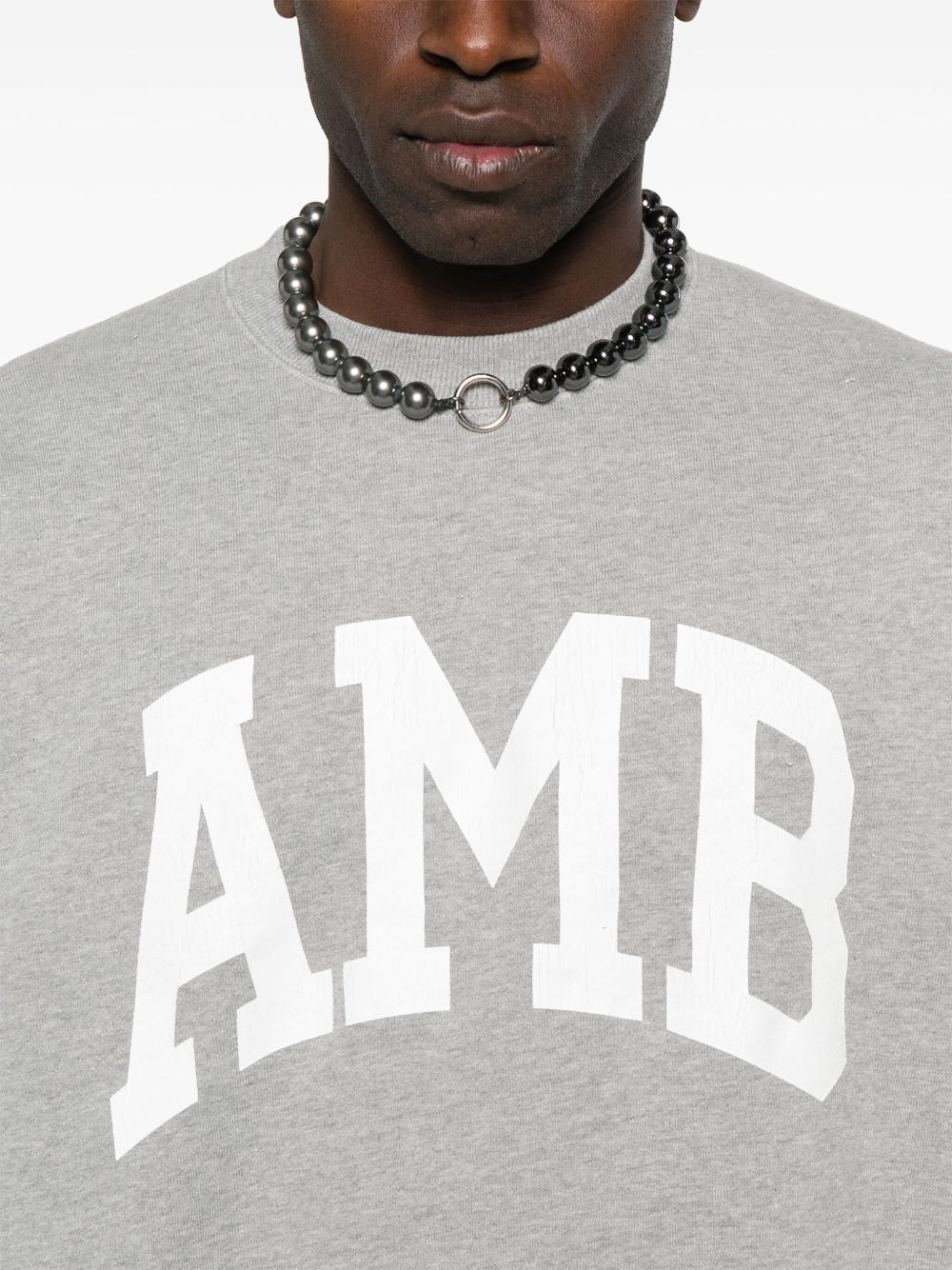 Ambush Men Crewneck Cotton Sweatshirt AMBUSH