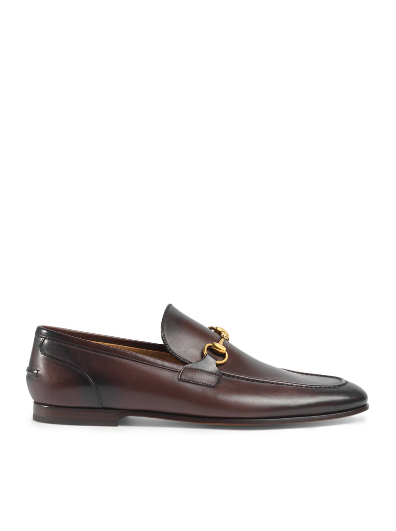 Gucci Men Jordaan Leather Loafers GUCCI