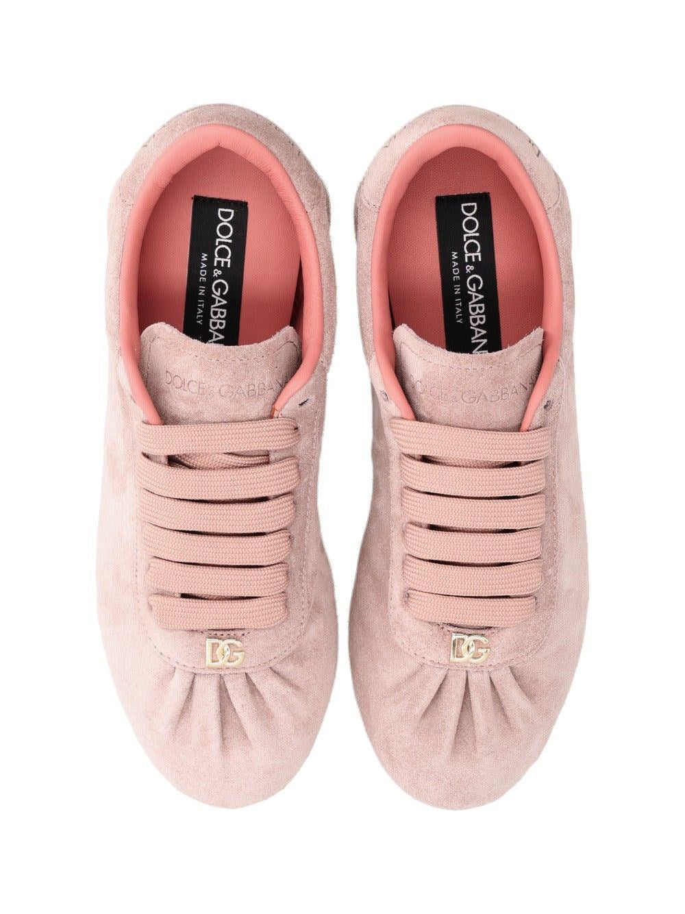Dolce & Gabbana Women Ballet Sneaker In Suede DOLCE & GABBANA