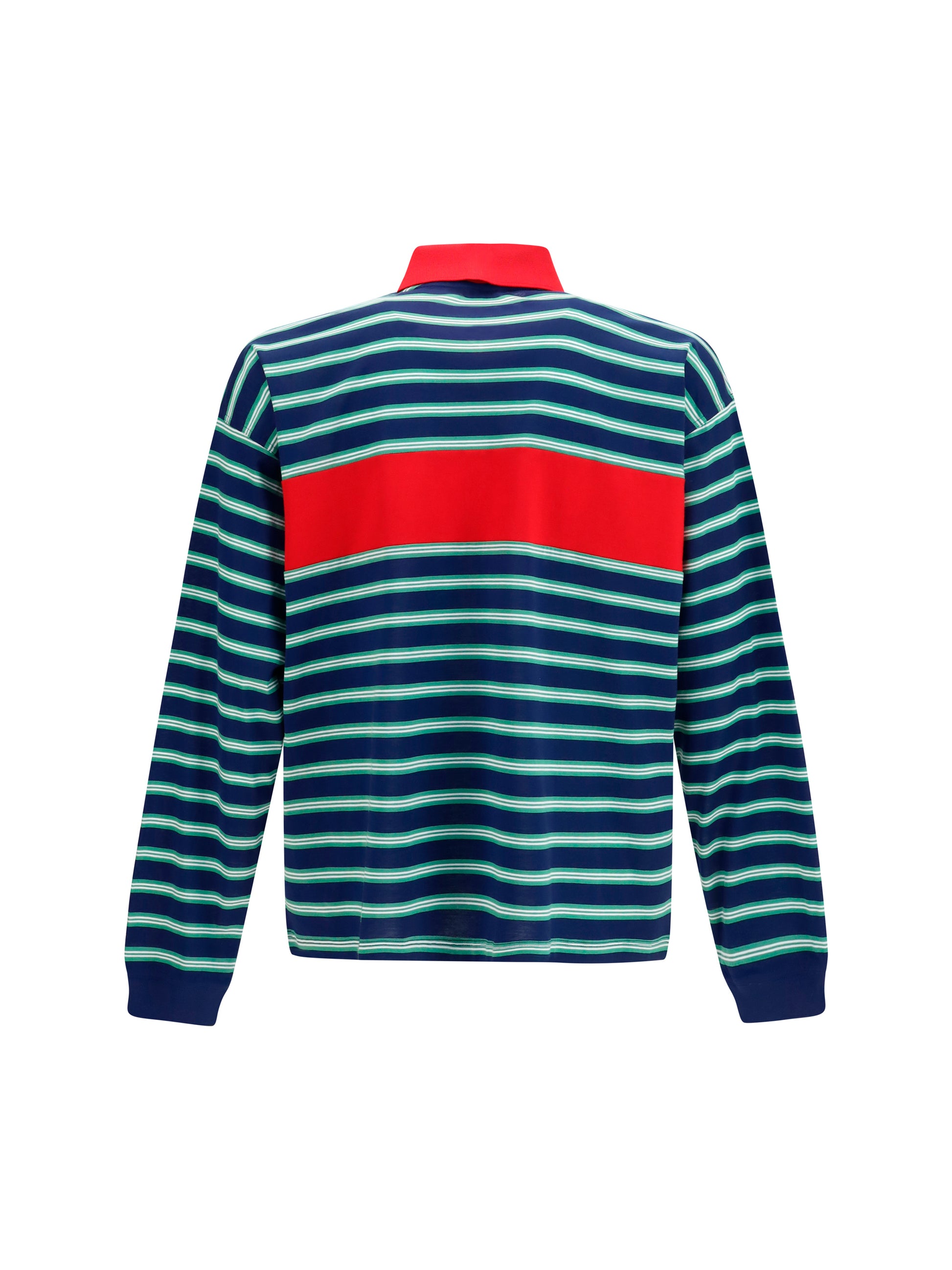 Versace Men Striped Cotton Polo VERSACE