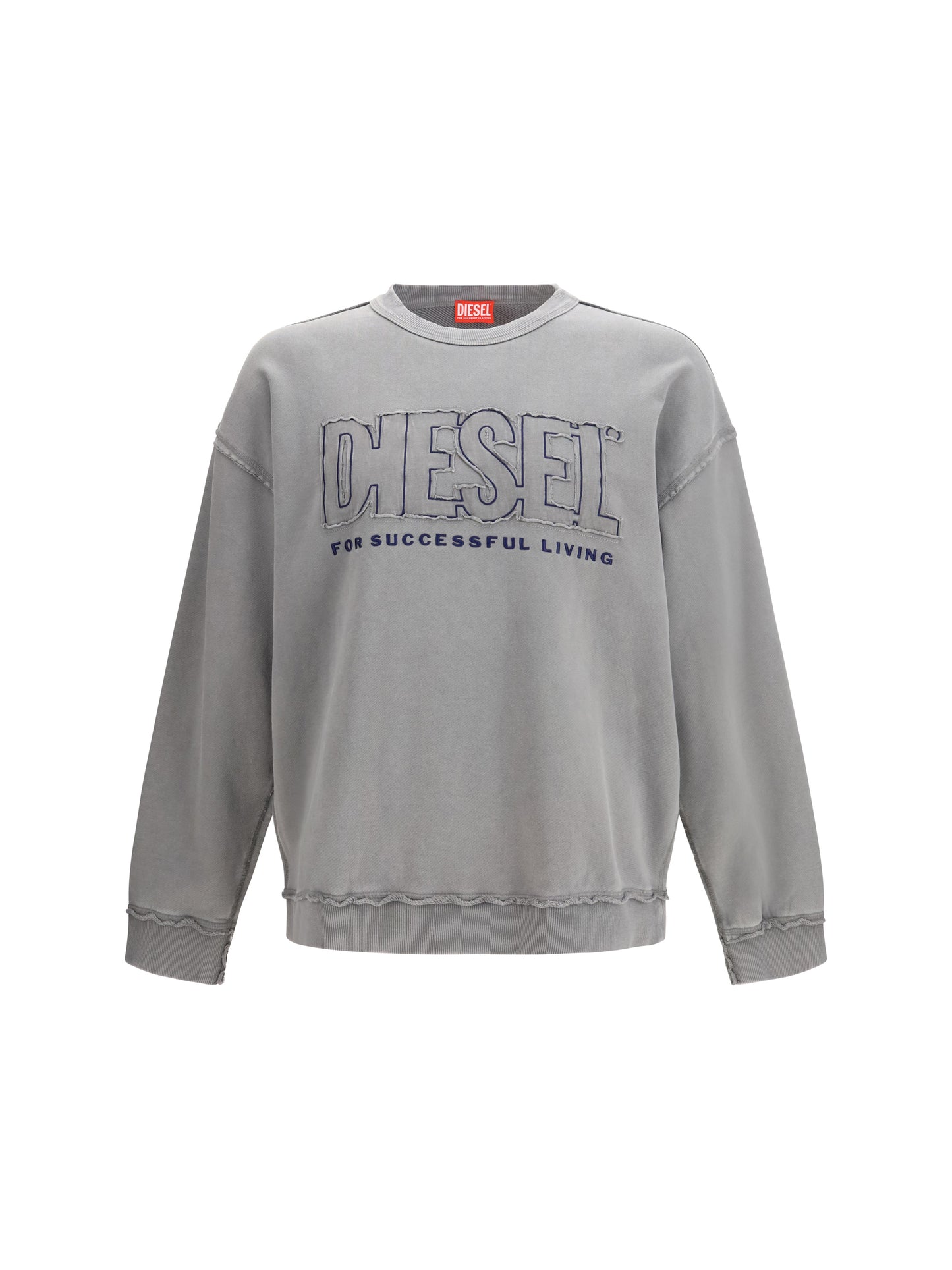 Diesel Men S-Boxt-Raw-V1 Sweatshirt DIESEL
