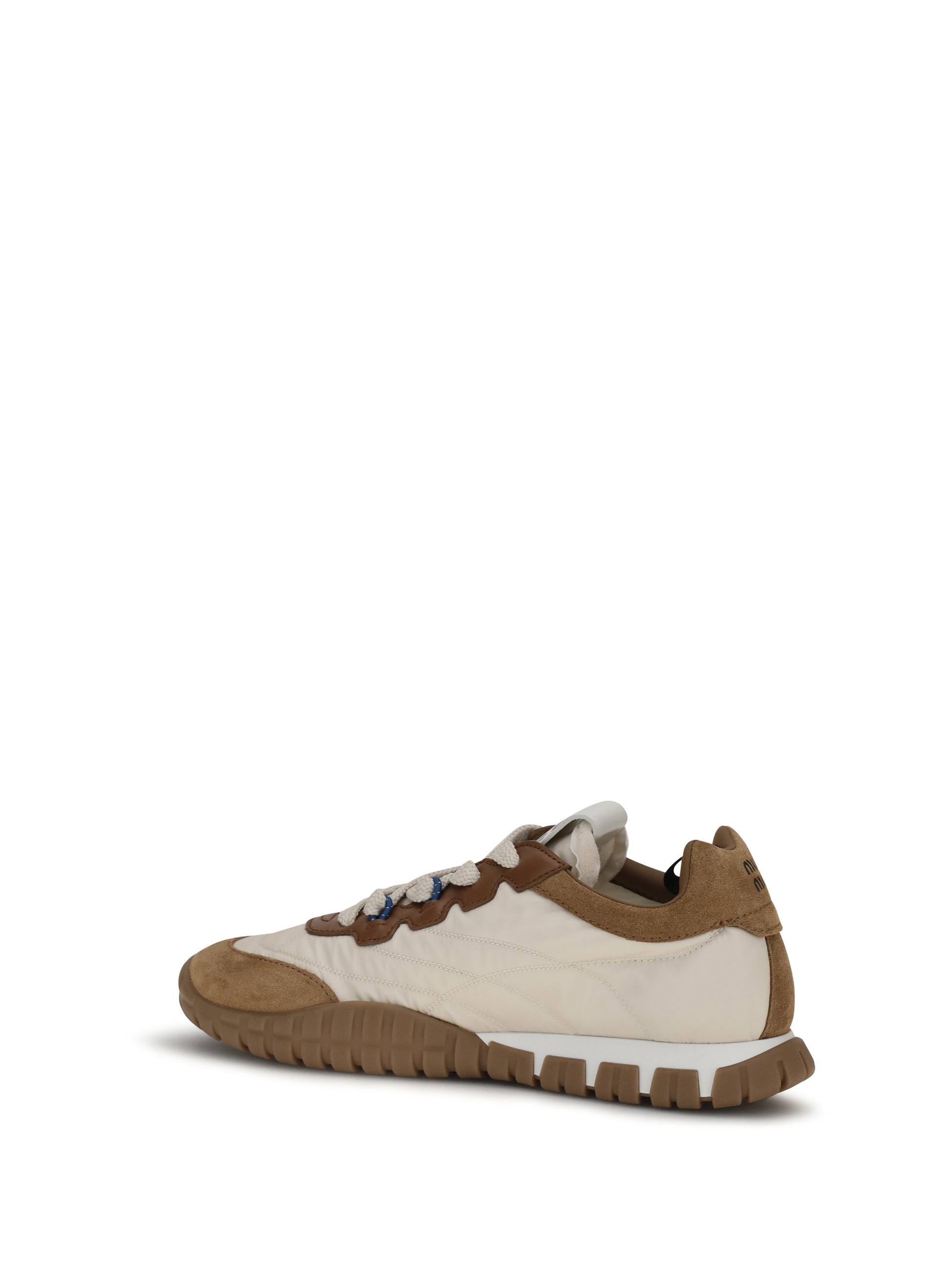 Miu Miu Women Fabric And Suede Sneakers MIU MIU