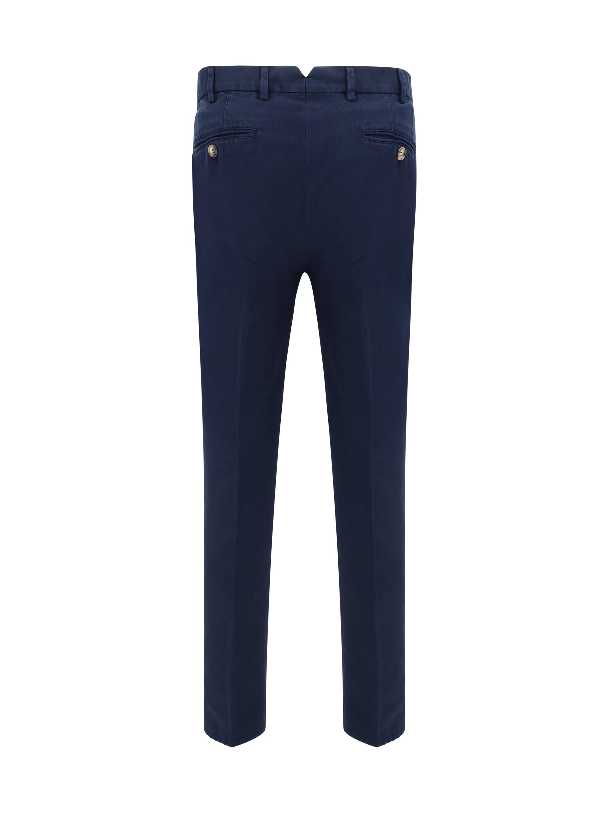 Brunello Cucinelli Men Dyed Cotton Pants BRUNELLO CUCINELLI