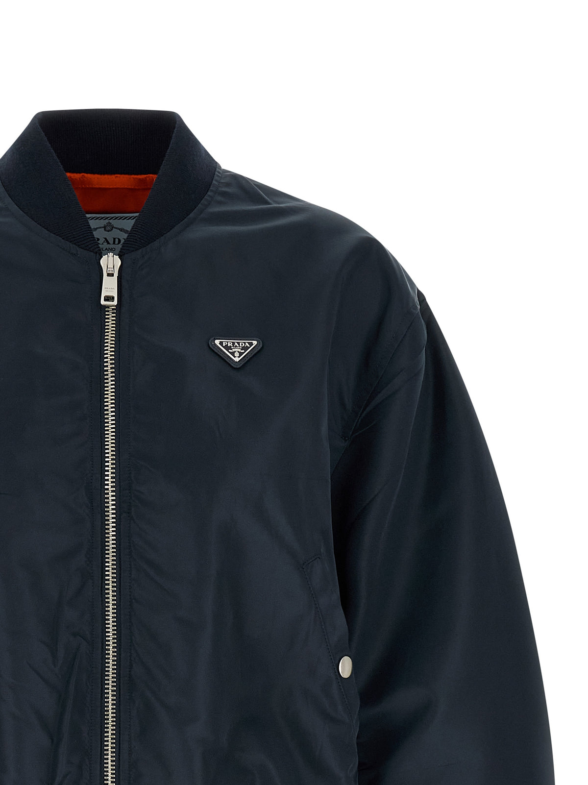 Prada Women Twill Bomber Jacket PRADA