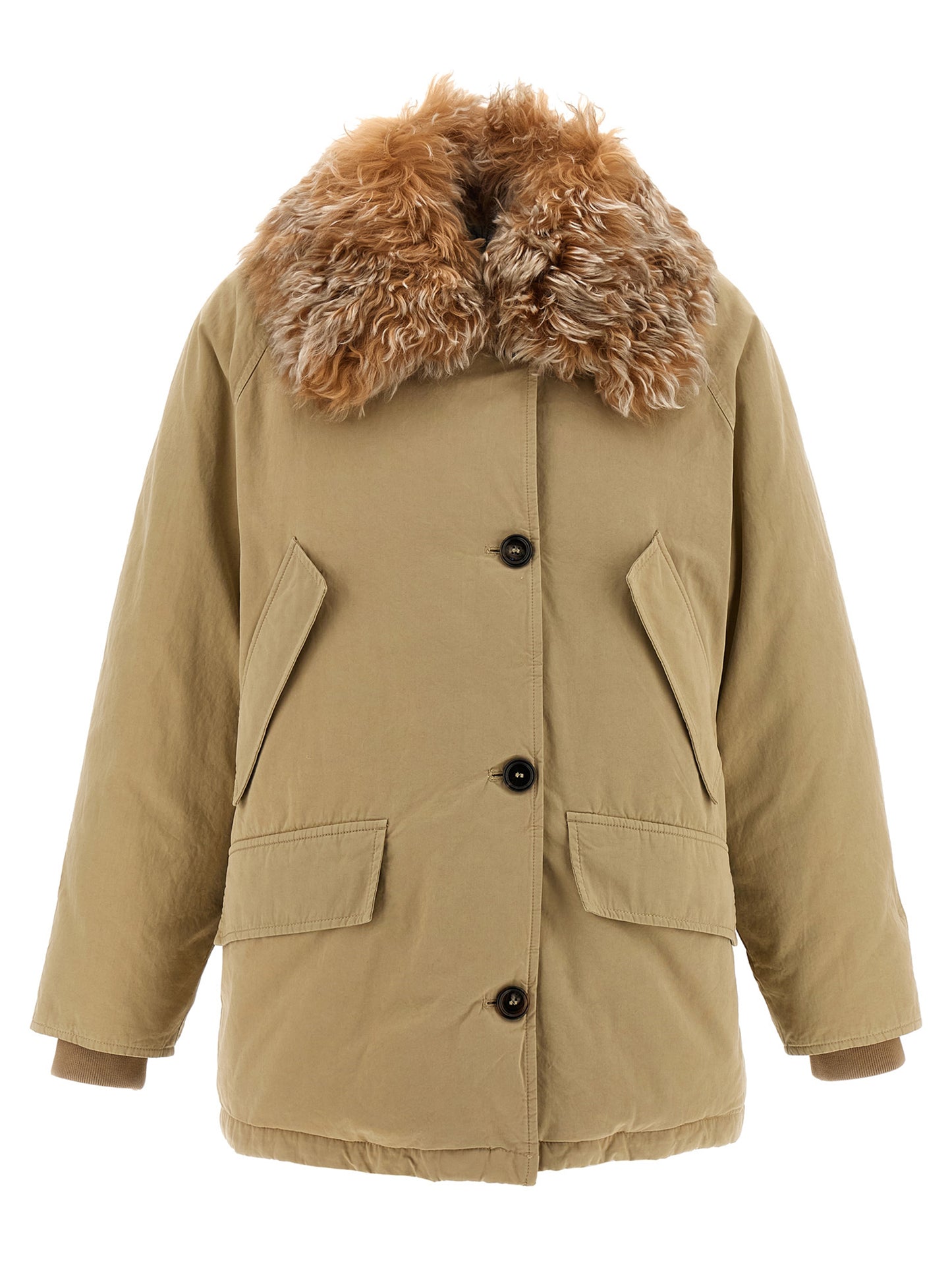 Prada Women Fur Collar Jacket PRADA