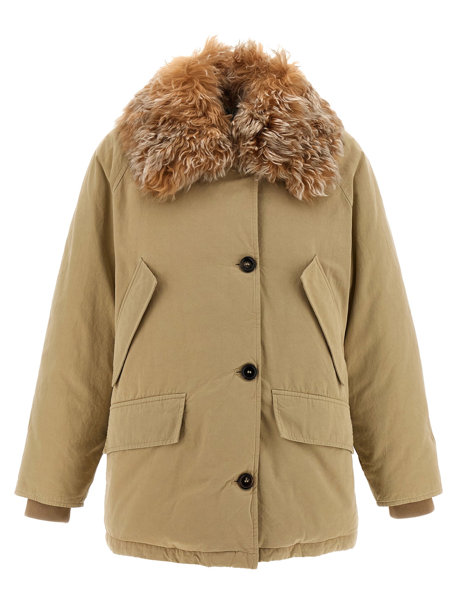 Prada Women Fur Collar Jacket PRADA