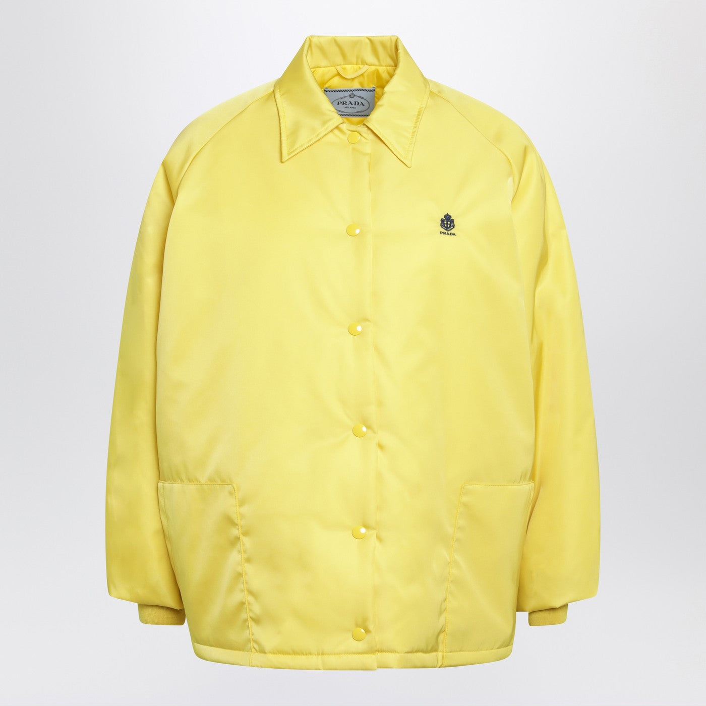Prada Blouson In Cedar-Colored Re-Nylon Women PRADA