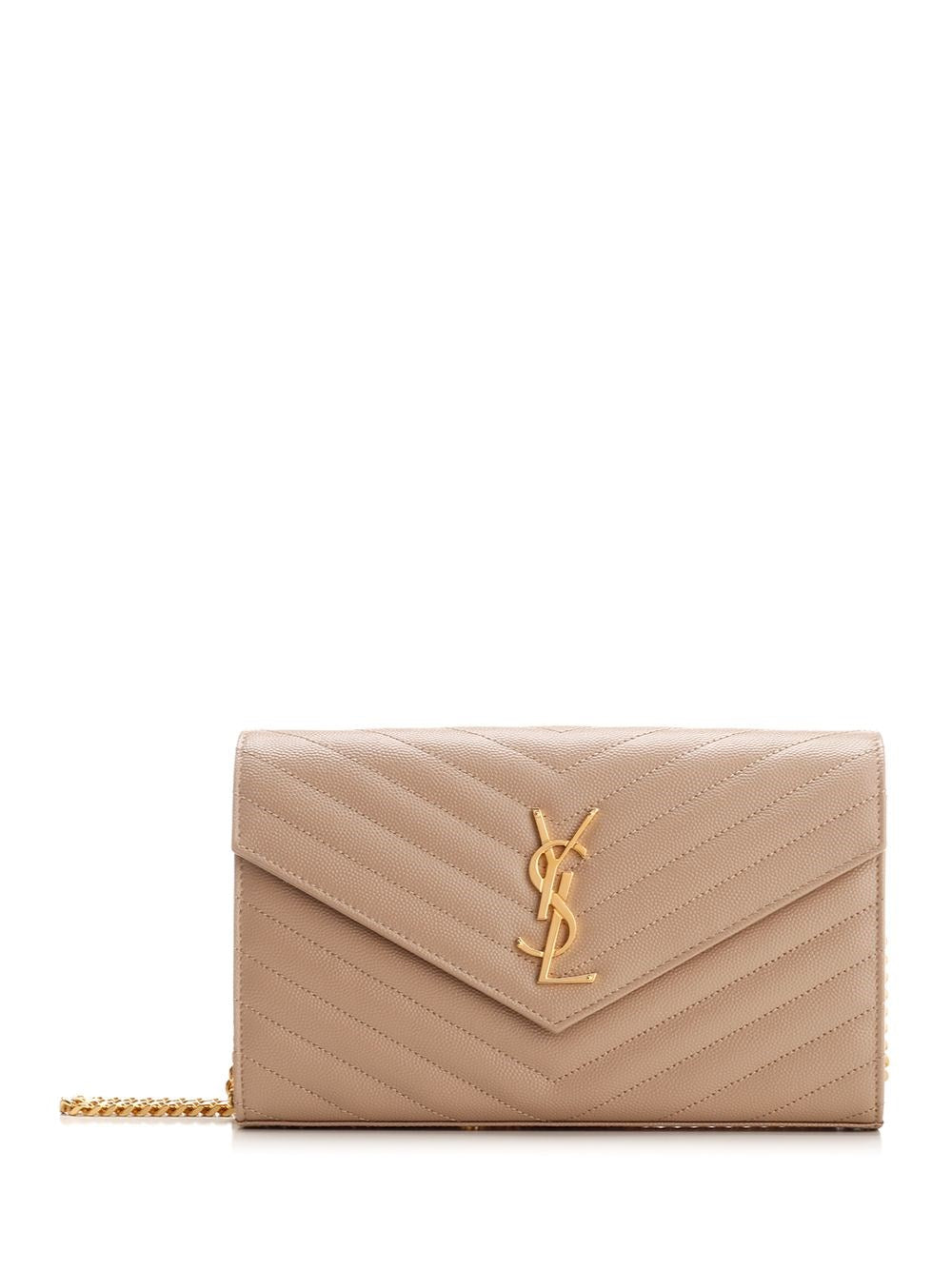 Saint Laurent Women "Cassandre" Wallet On Chain SAINT LAURENT