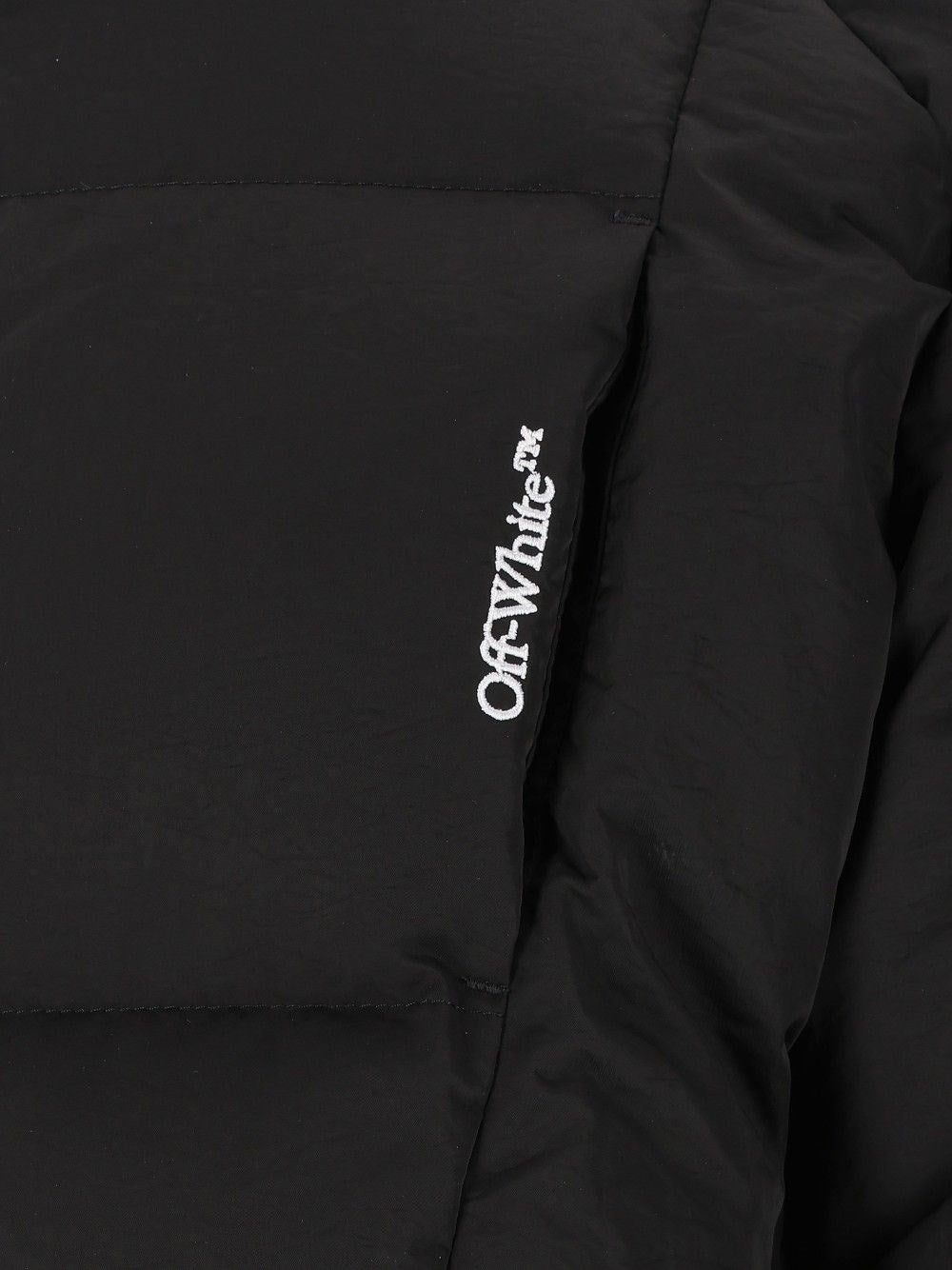 Off-White Men Down Jacket With Hood OFF-WHITE